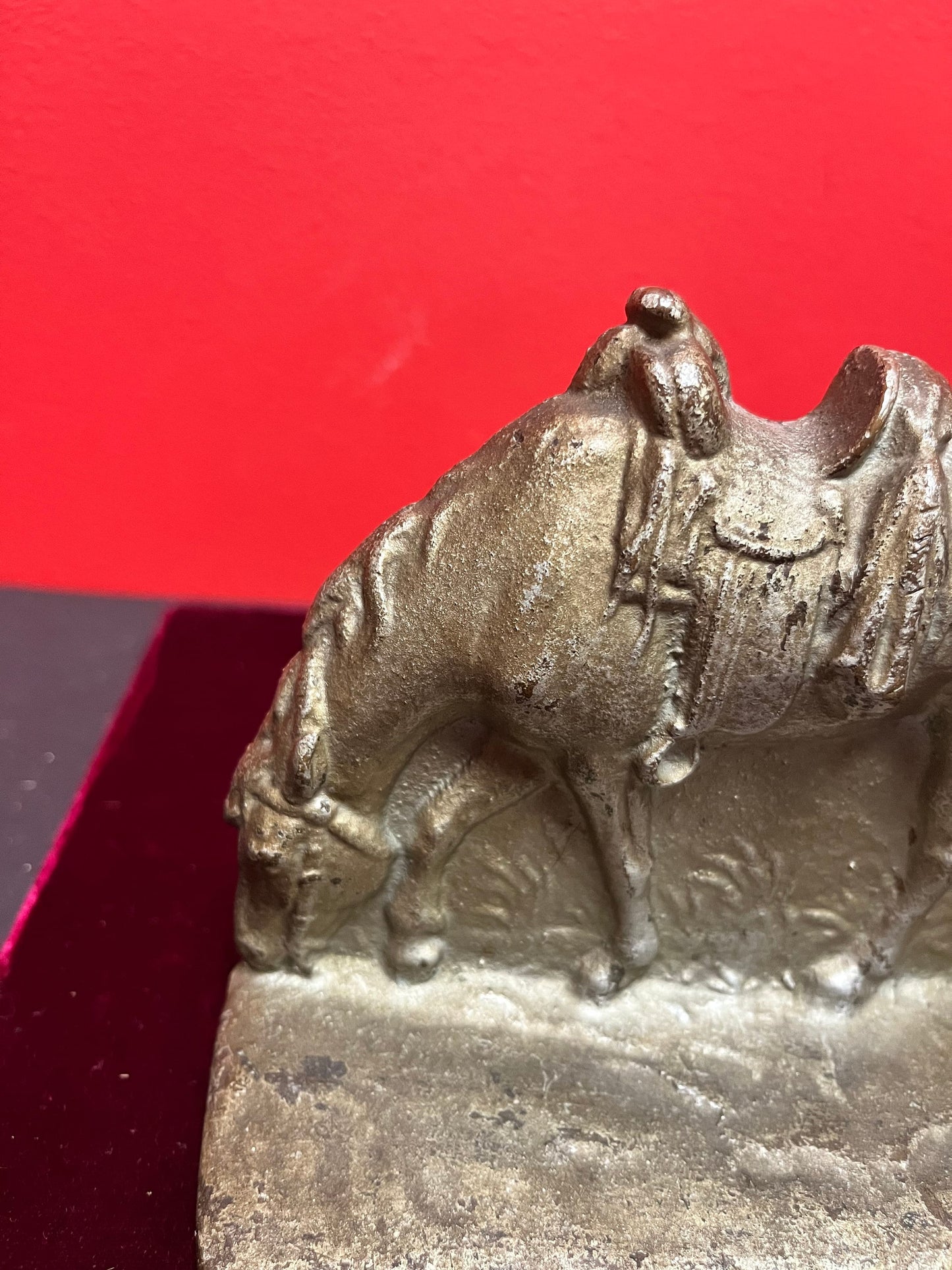 Fabulous heavy 5 x 5 brass bookends of horses super quality great for the horse lover gift wow