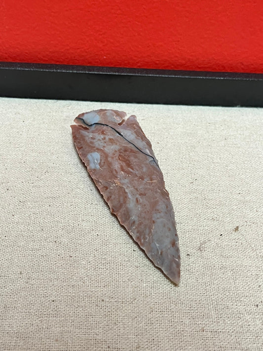 Lovely 5 inch indigenous stone arrowhead  cool gift