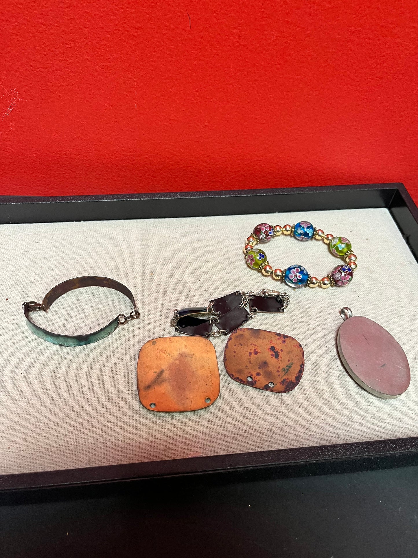 Nice lot of enamel jewellery perfect for gifts or resale - value priced