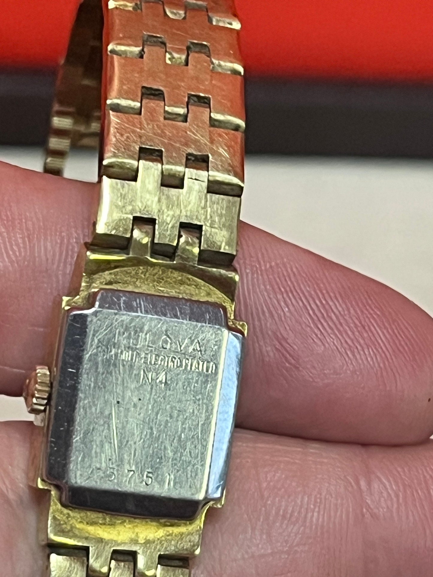 7 inch bulova  ladies watch  as is