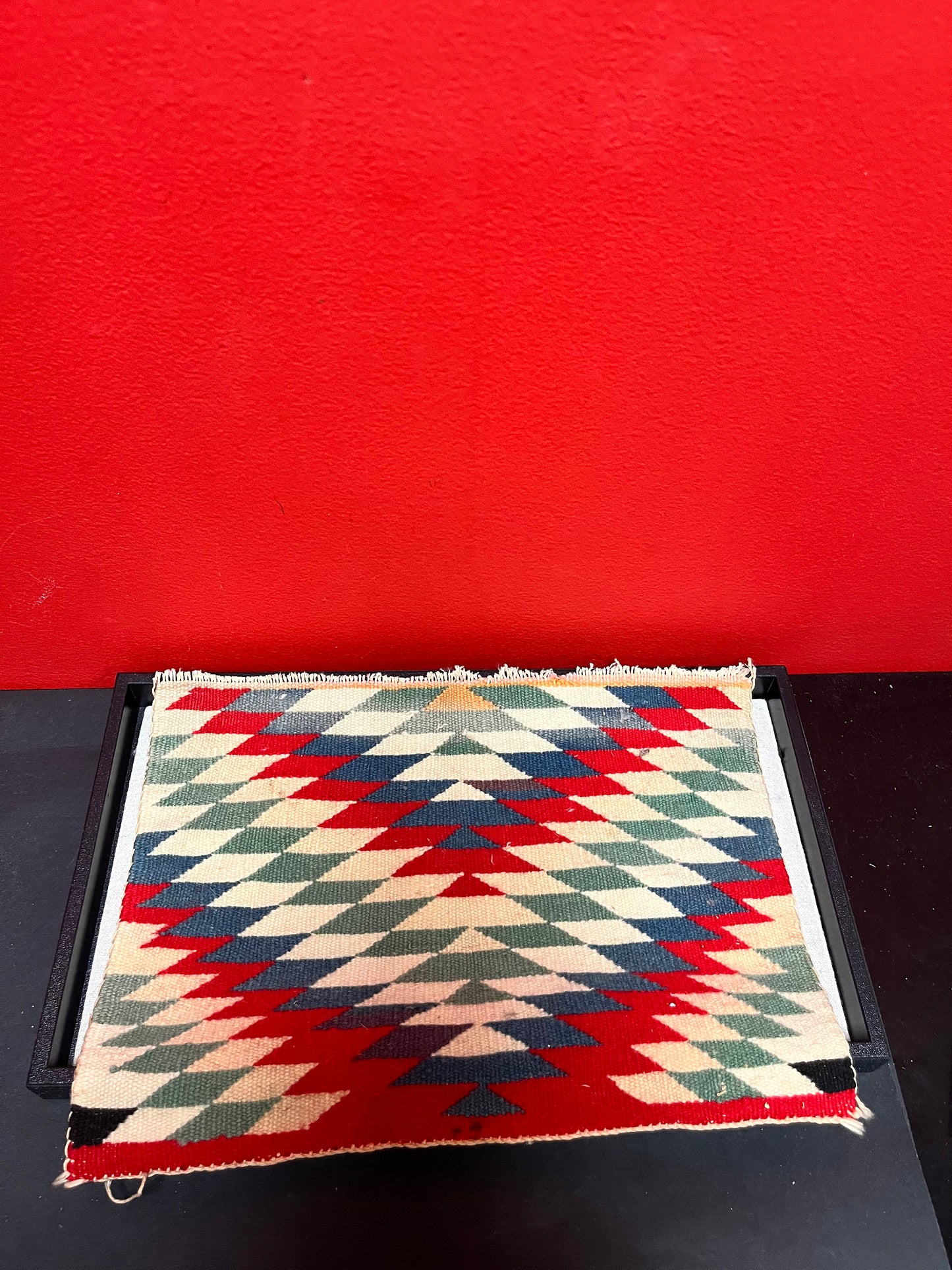 Stunning 13 x 9 Indigenous First, Nations, antique textile lovely quality item