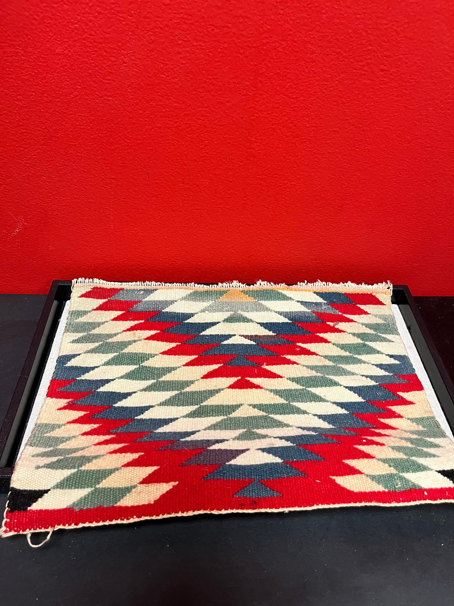 Stunning 13 x 9 Indigenous First, Nations, antique textile lovely quality item