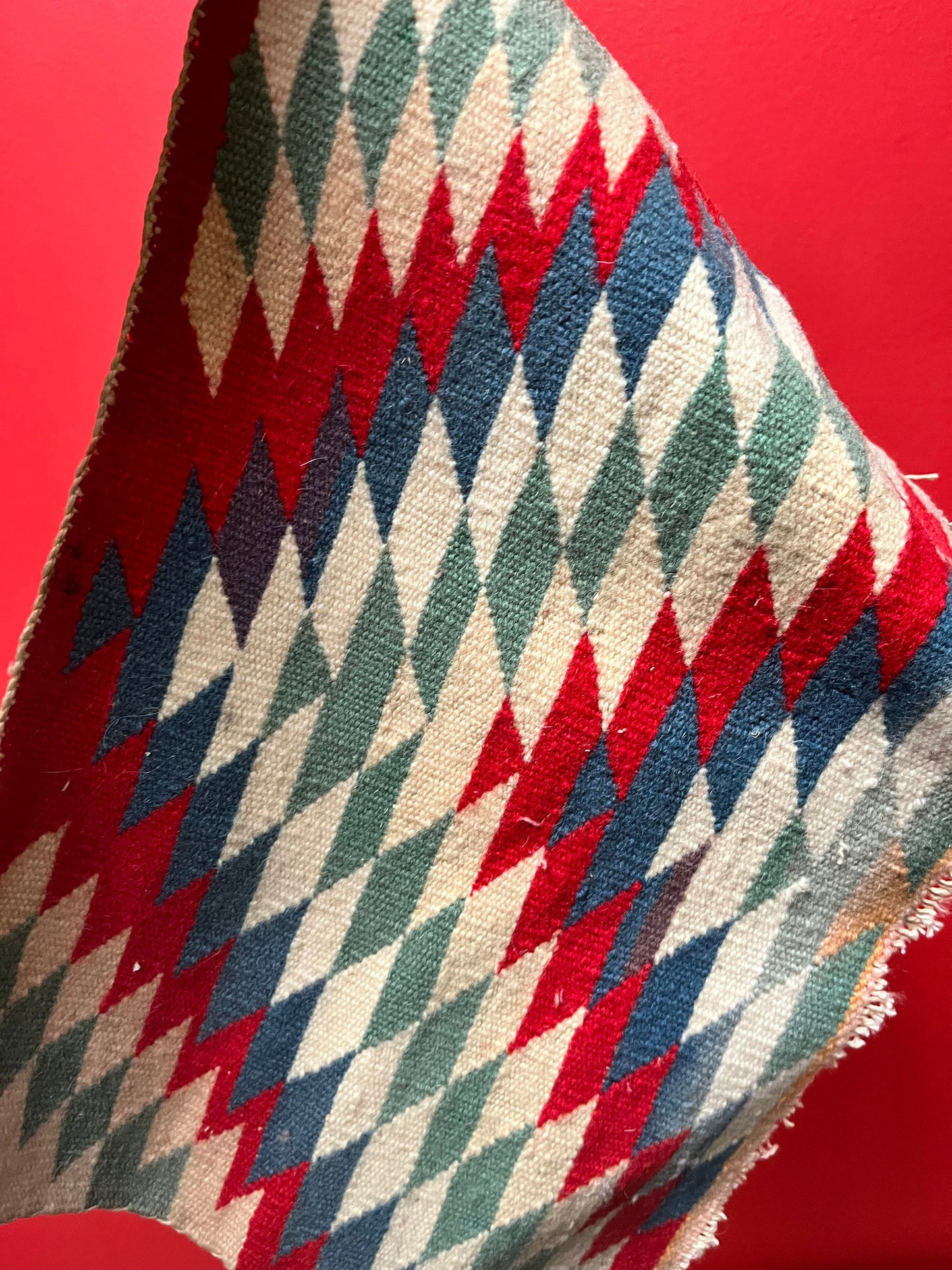 Stunning 13 x 9 Indigenous First, Nations, antique textile lovely quality item