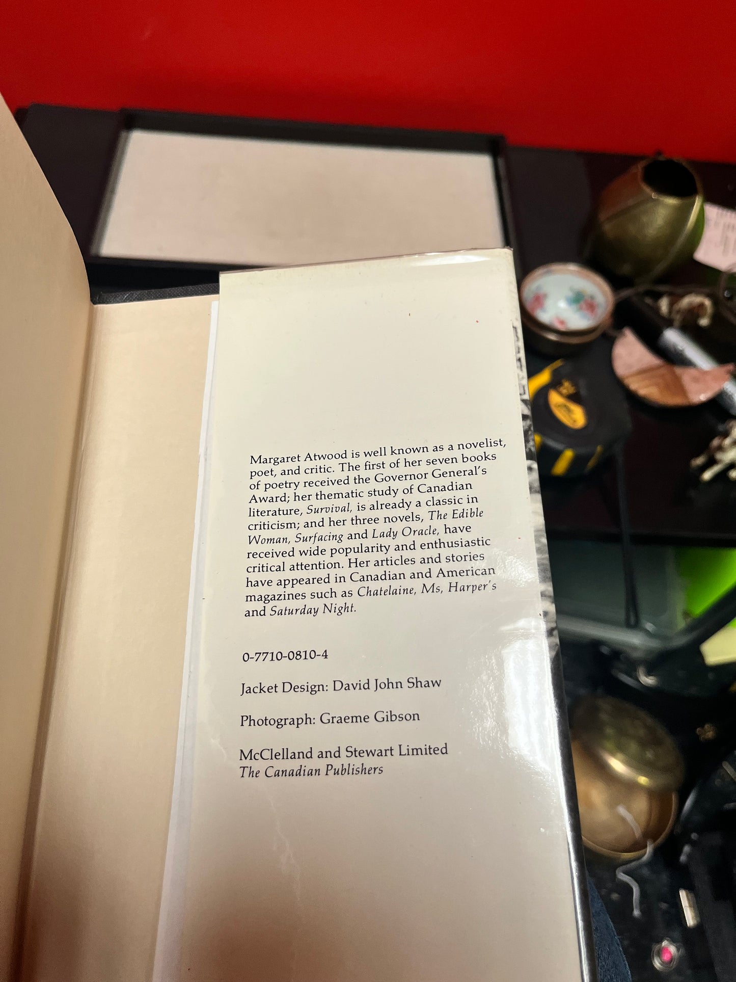 1977 first edition, Canadian Margaret, Atwood, dancing girls original dust cover good condition