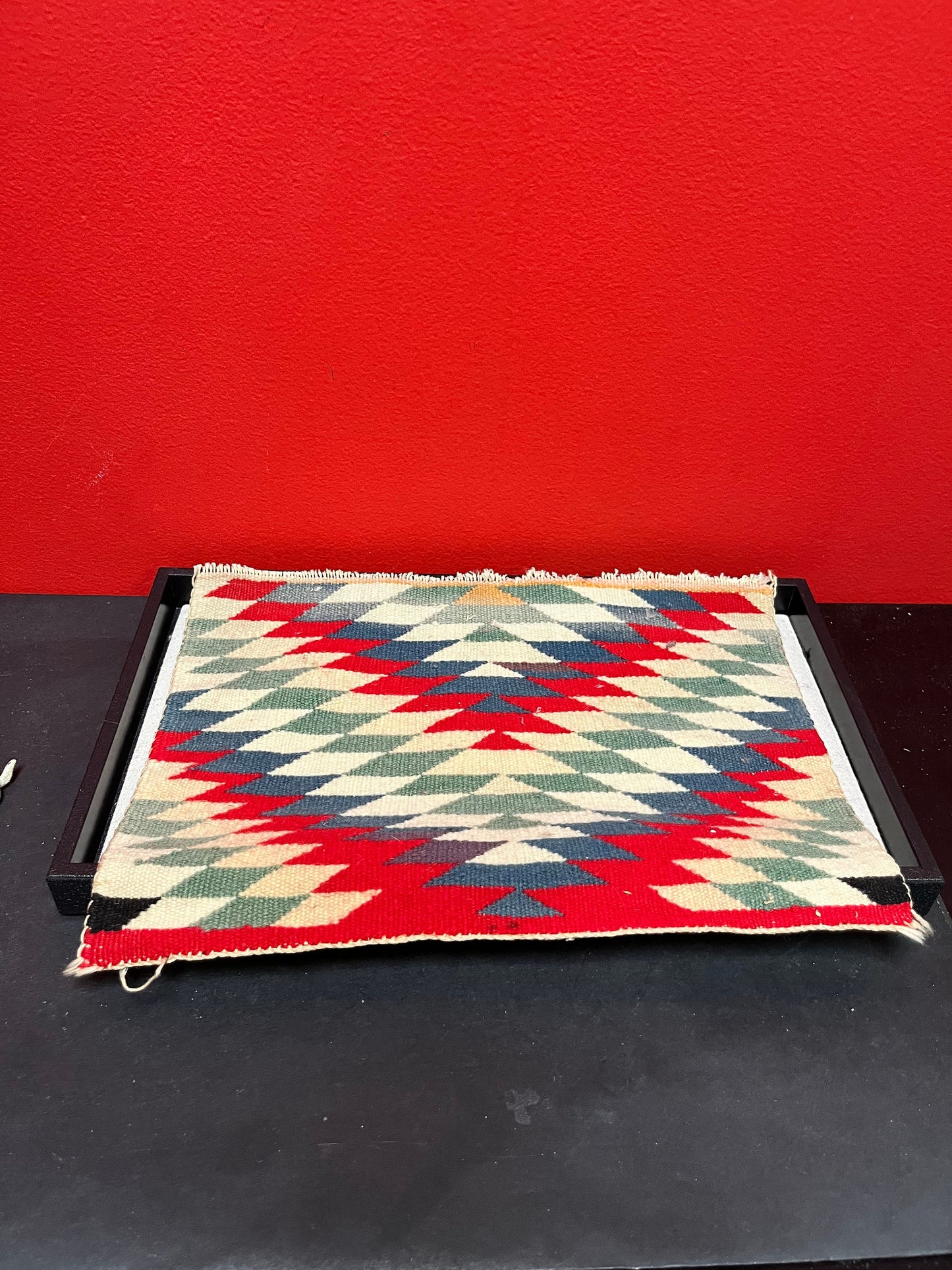Stunning 13 x 9 Indigenous First, Nations, antique textile lovely quality item