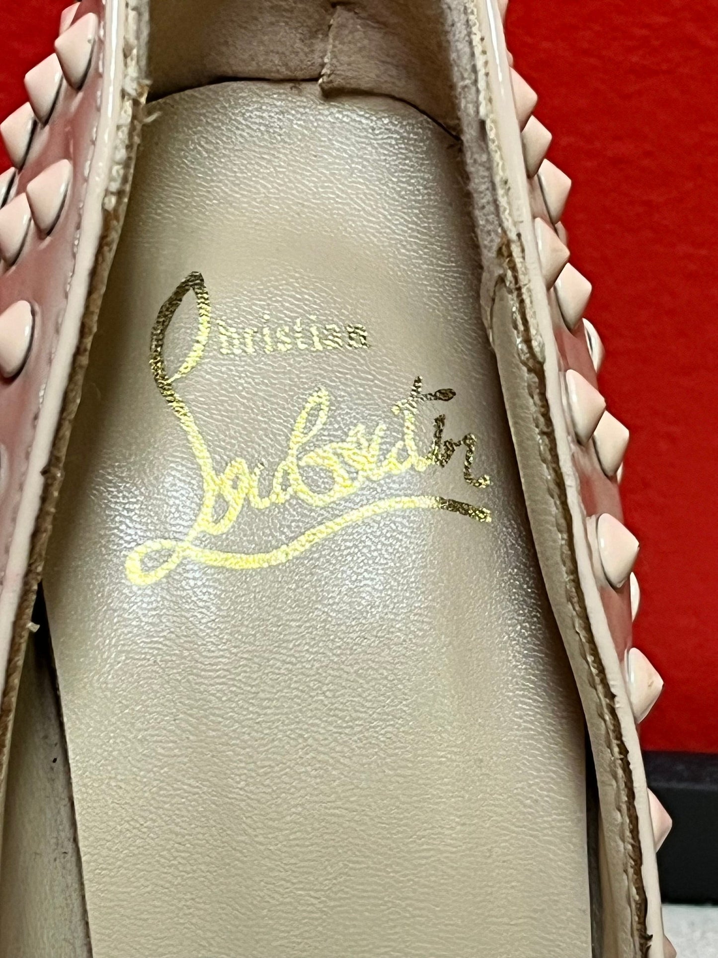 Fabulous authentic Christian Louboutin pumps size 36 fits 5.5 to 6 ladies like new unbelievable deal