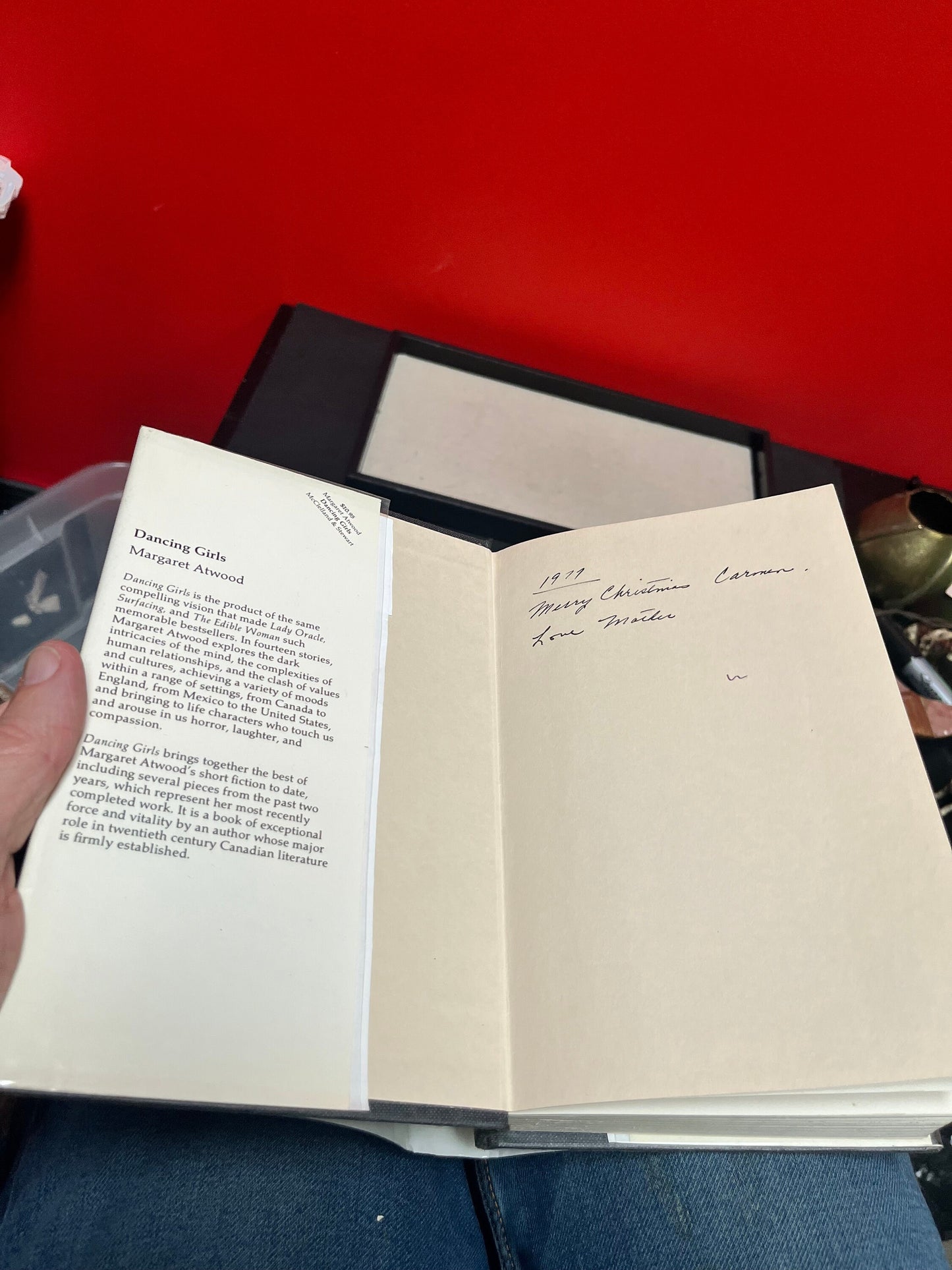 1977 first edition, Canadian Margaret, Atwood, dancing girls original dust cover good condition