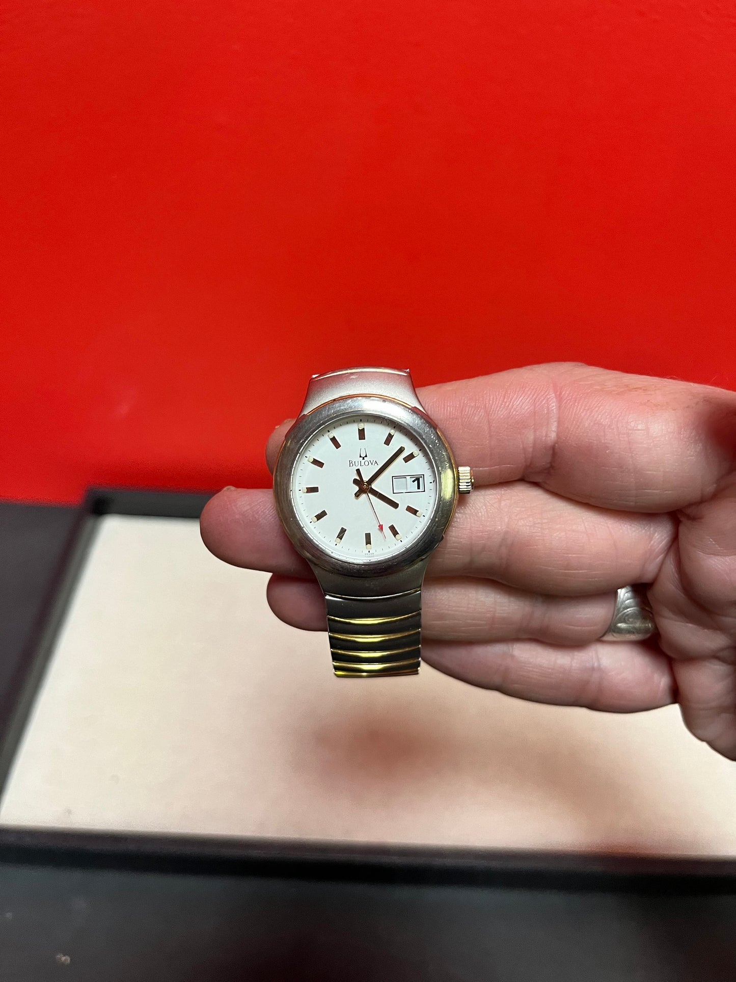 Ladies bulova watch as is