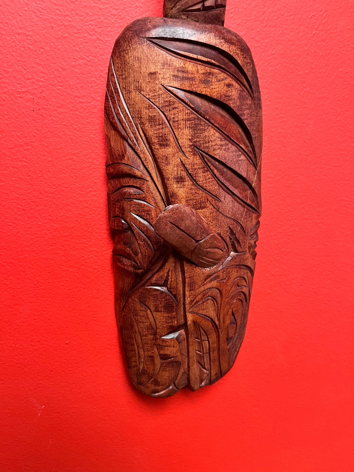 15 inch tall Stan Joseph craft indigenous, first nations, Pacific Northwest coast killer whale chief transformation plaque