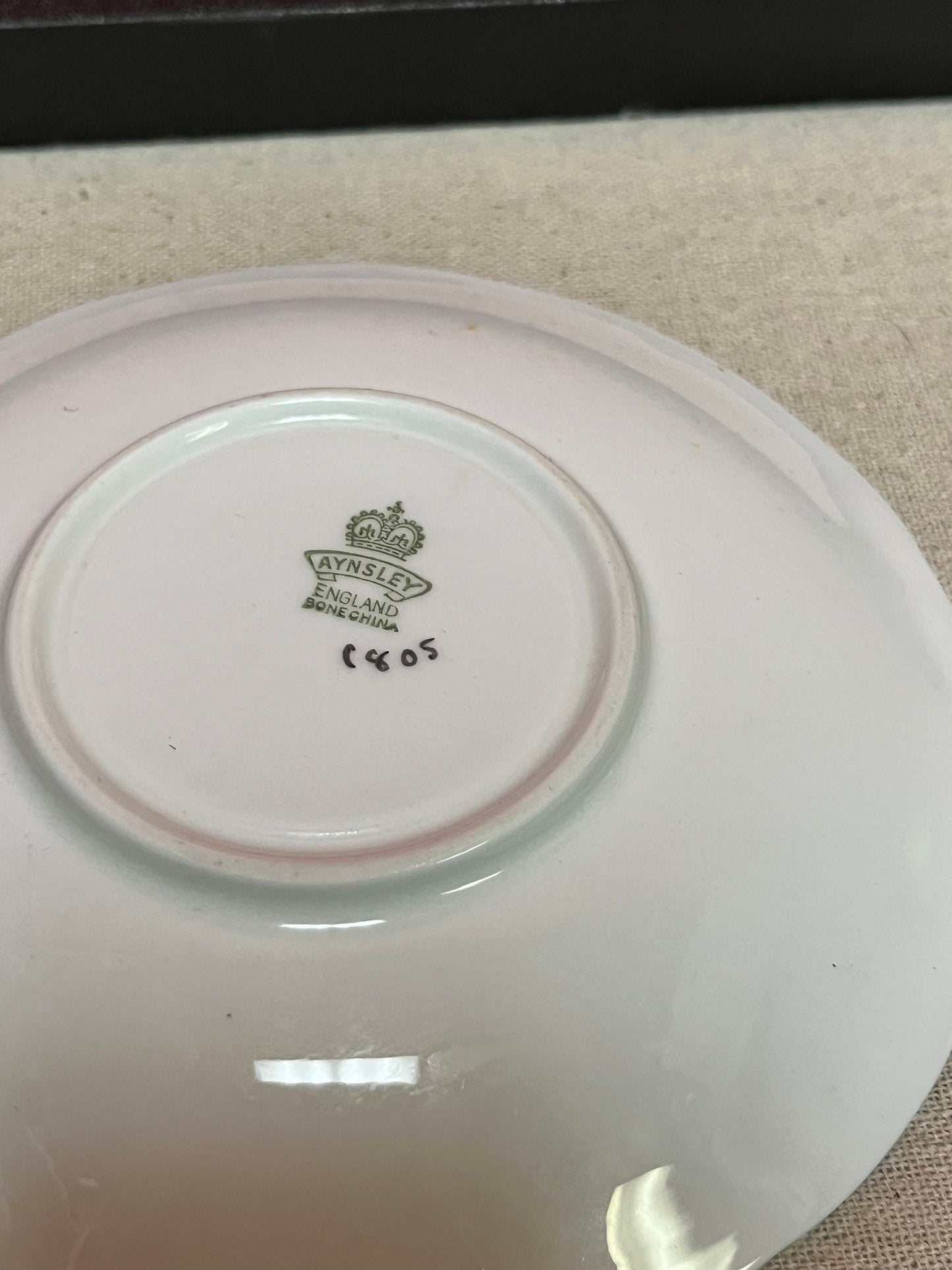 Lovely antique AYNSLEY teacup and saucer in perfect condition