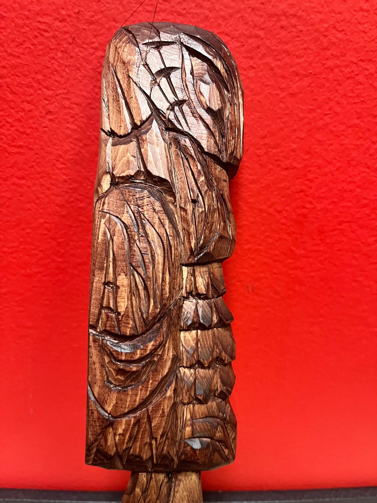Beautiful signed 11 inch tall plaque or letter  opener   indigenous First Nations Pacific Northwest coast