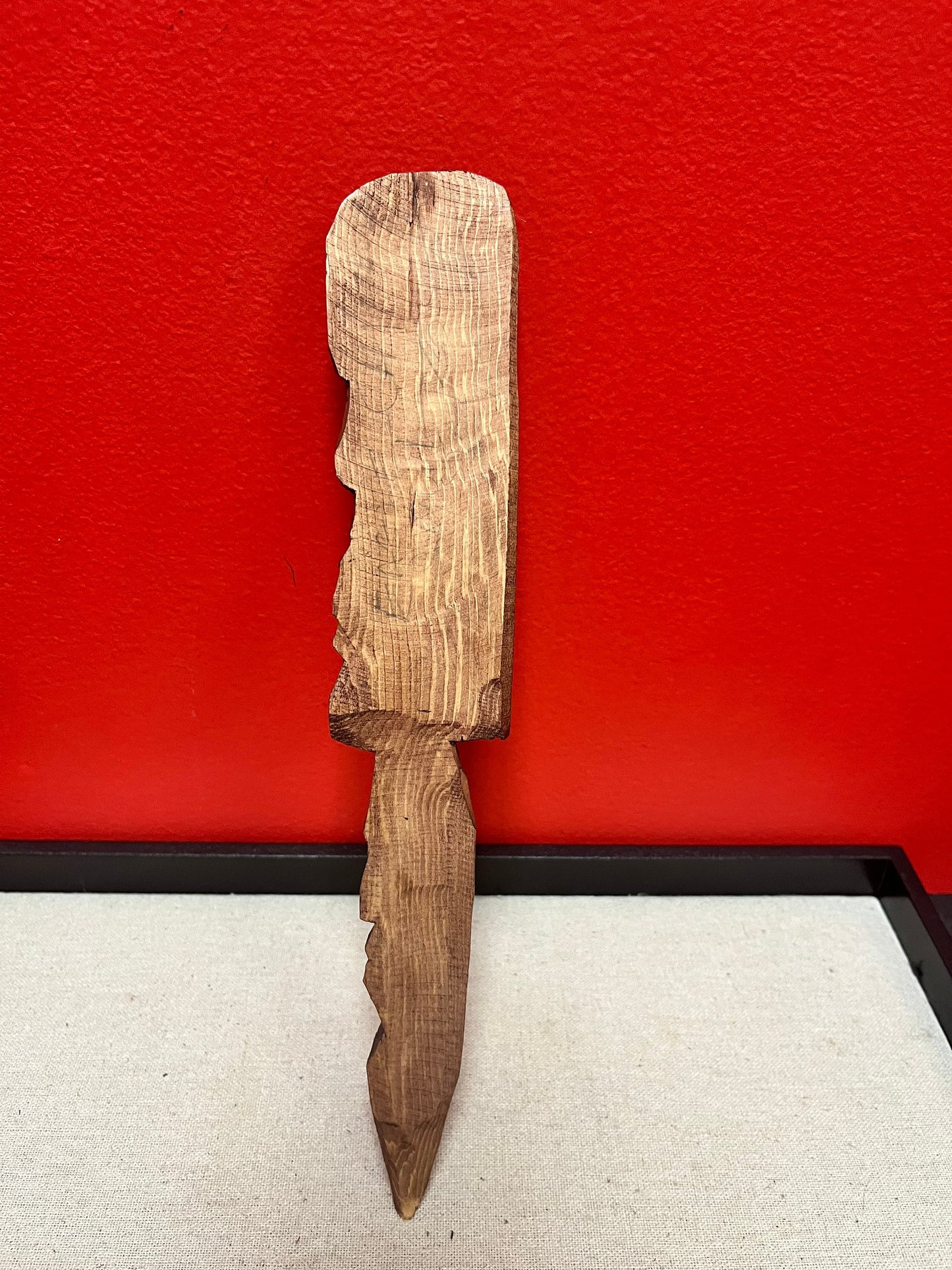 Beautiful signed 11 inch tall plaque or letter  opener   indigenous First Nations Pacific Northwest coast