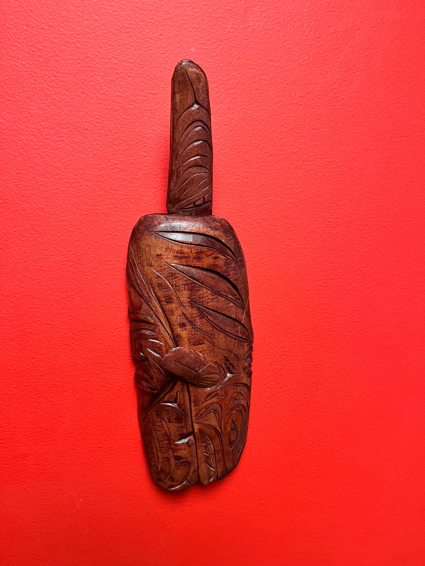 15 inch tall Stan Joseph craft indigenous, first nations, Pacific Northwest coast killer whale chief transformation plaque
