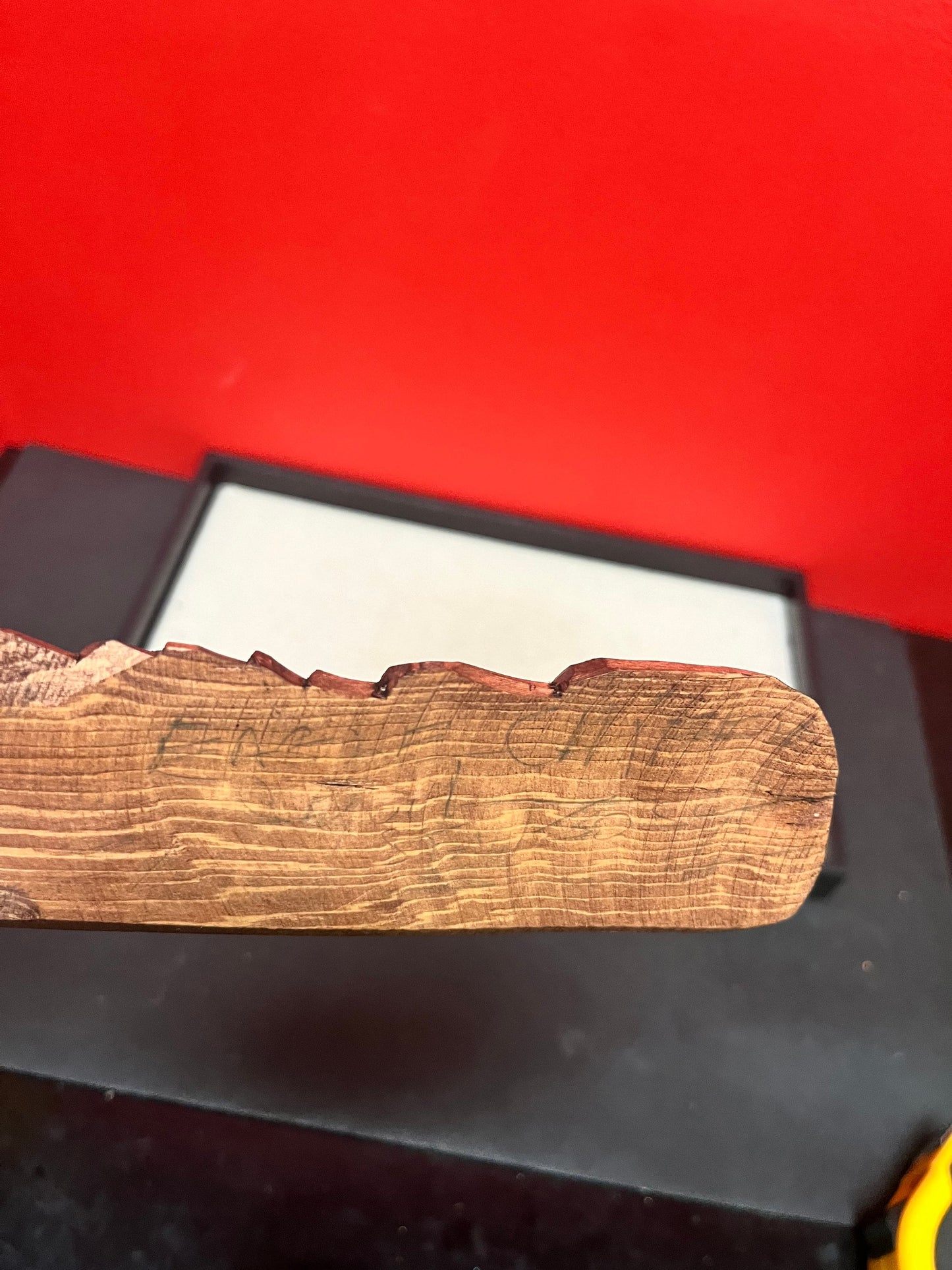 Beautiful signed 11 inch tall plaque or letter  opener   indigenous First Nations Pacific Northwest coast