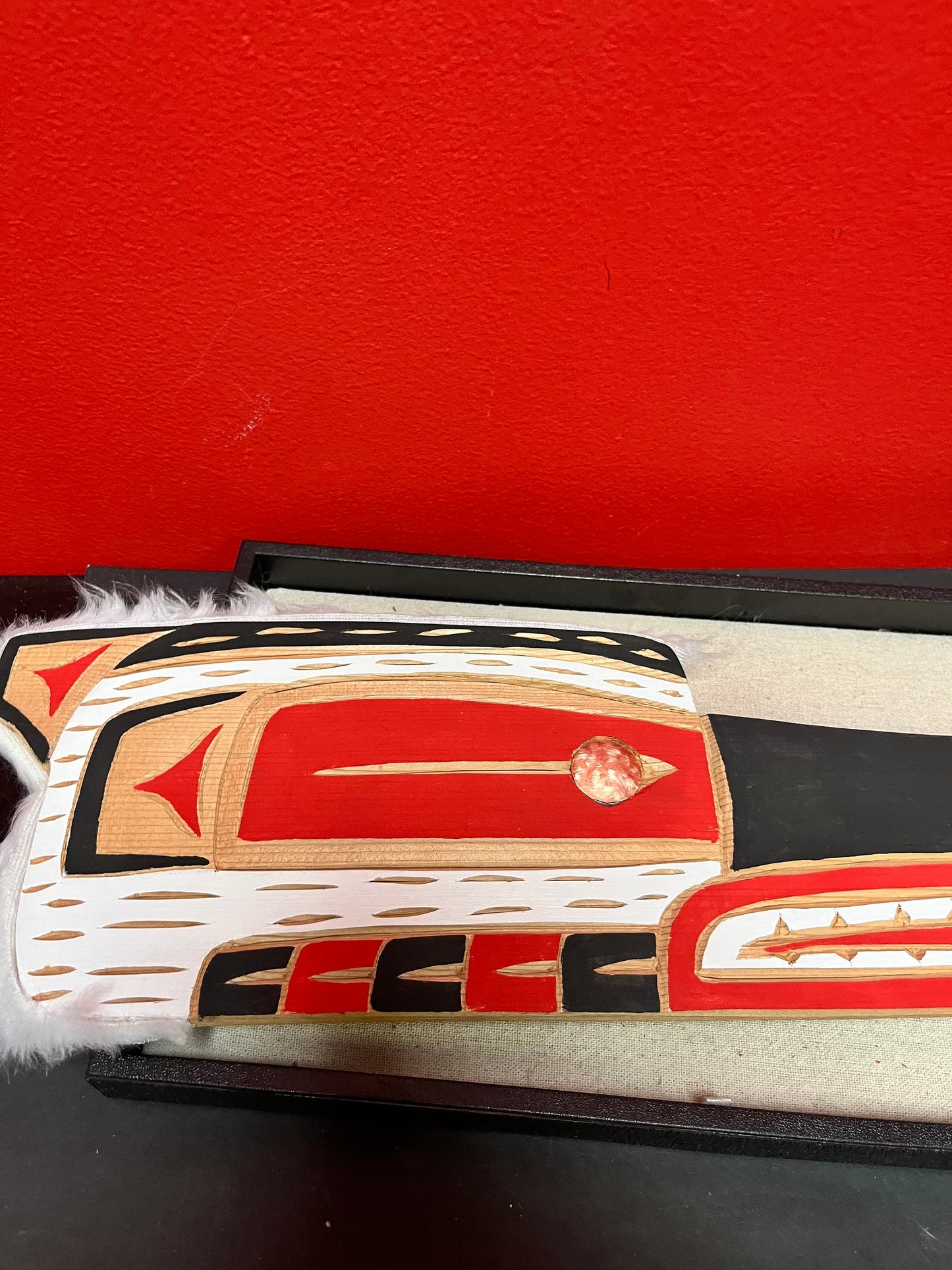 An  Absolutely stunning 20 by 6 inch Brad Joseph indigenous first nations Pacific Northwest coast cedar wood  two available- wow