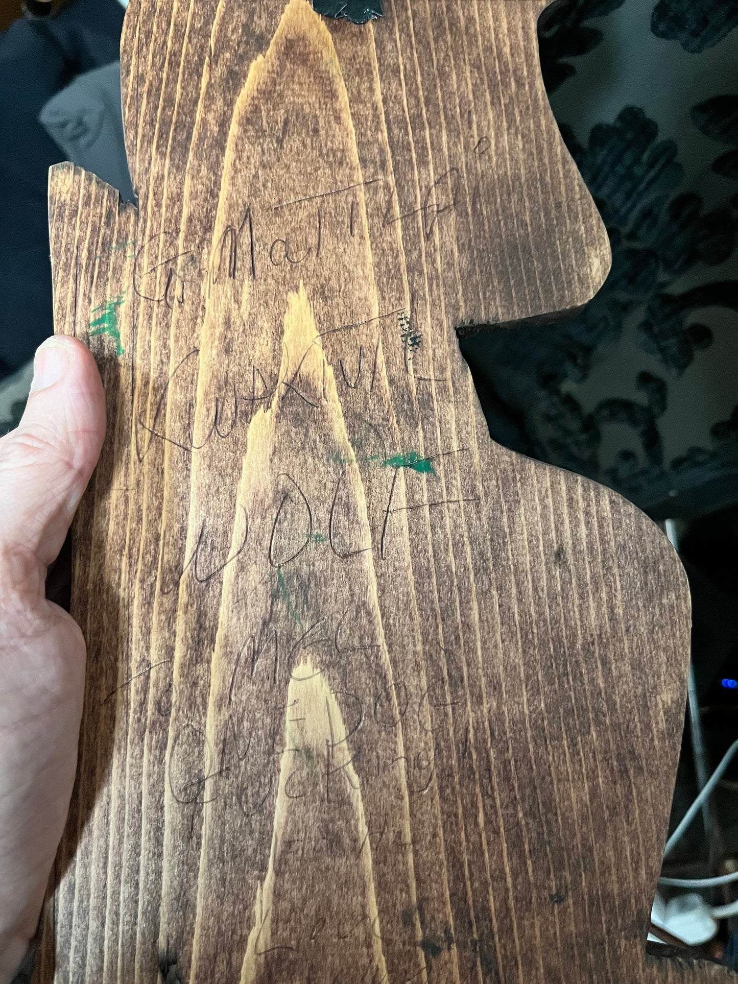 Stunning 16 inch tall, indigenous first nation pacific northwest coast signed Cedar Wolf plaque — unbelievable detail