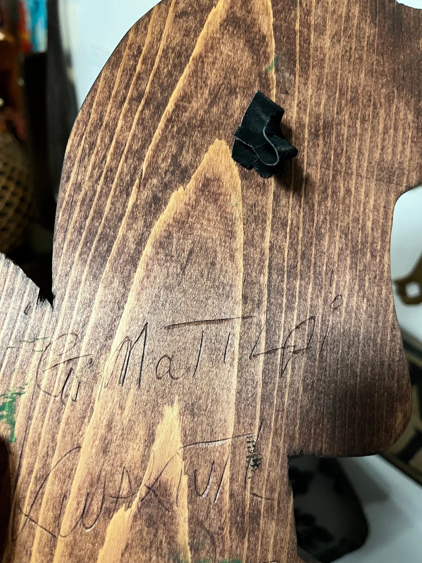 Stunning 16 inch tall, indigenous first nation pacific northwest coast signed Cedar Wolf plaque — unbelievable detail