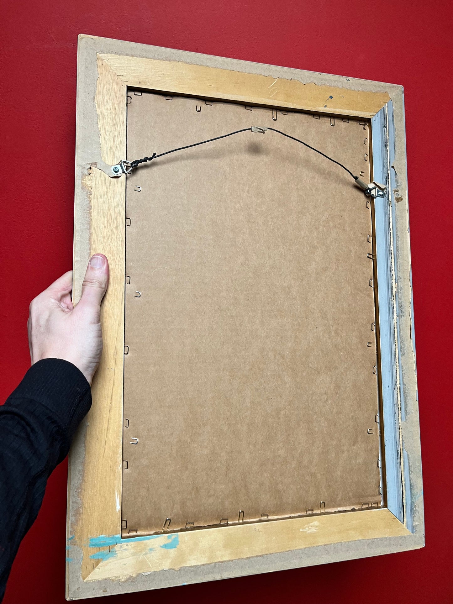 An Exquisite 24 x 17 well-known Vancouver Island artist Marie Heath untitled abstract acrylic on board - stunningly framed - wow