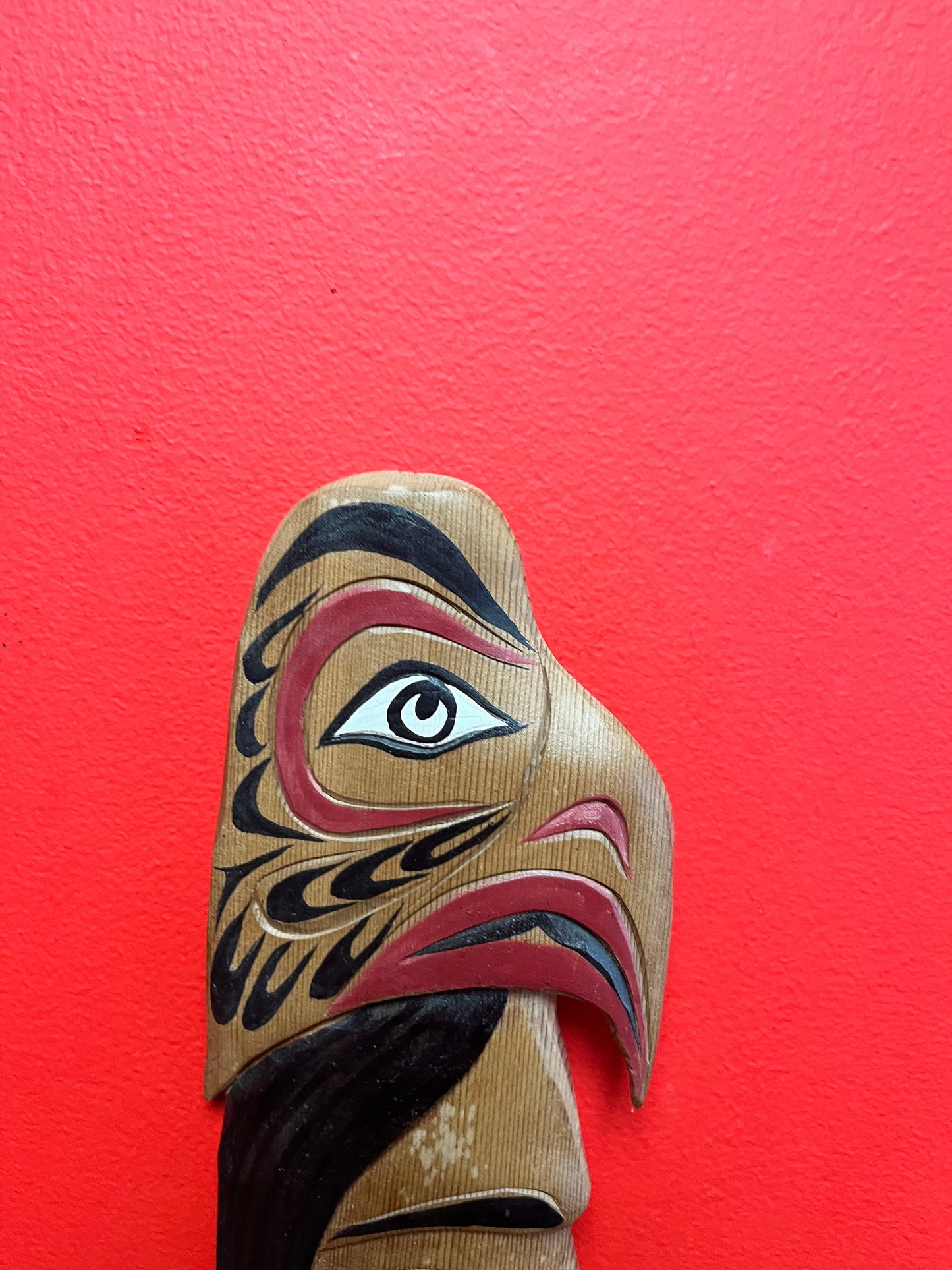 15 inch Stan Joseph indigenous, first nations Eagle Salish chief plaque