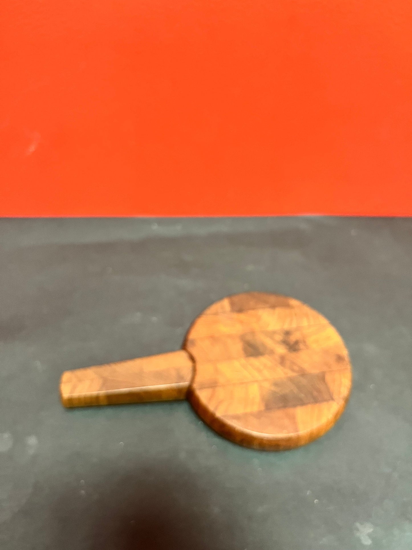Lovely mid century modern QUISGAARD  dansk teak cheeseboard and knife  lovely condition and great MCM design 8.5 inches long