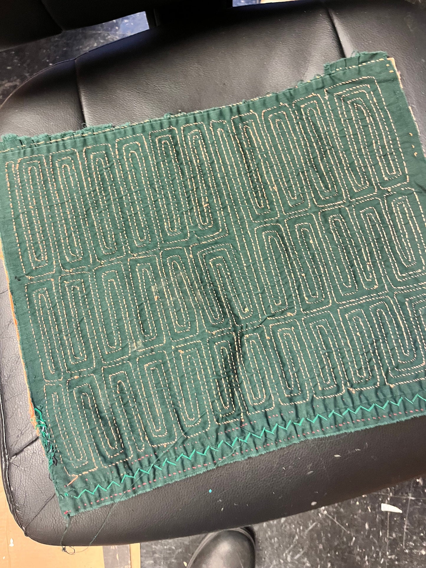 15 x 13 authentic 1930s South American mola good condition see photos