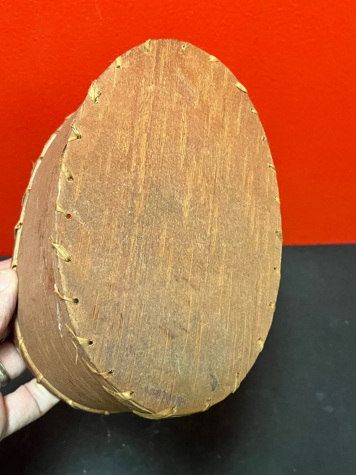 Lovely 8 x 5 x 4 high eastern Canadian cedar  bark open box  nice quality and good value