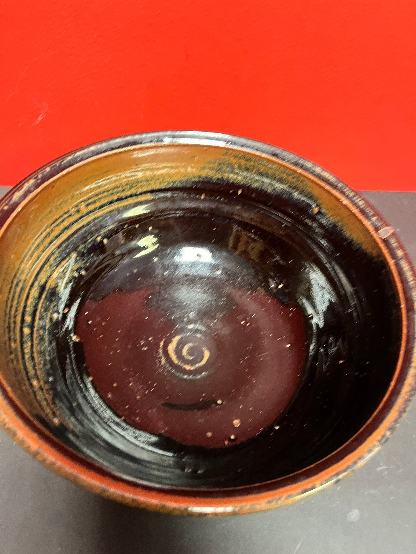 Absolutely massive beautiful 10 x 5 Japanese Canadian authentic signed Wayne Ngan bowl as is