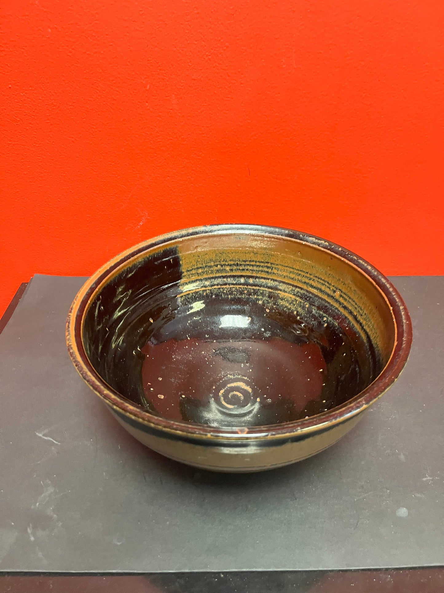 Absolutely massive beautiful 10 x 5 Japanese Canadian authentic signed Wayne Ngan bowl as is