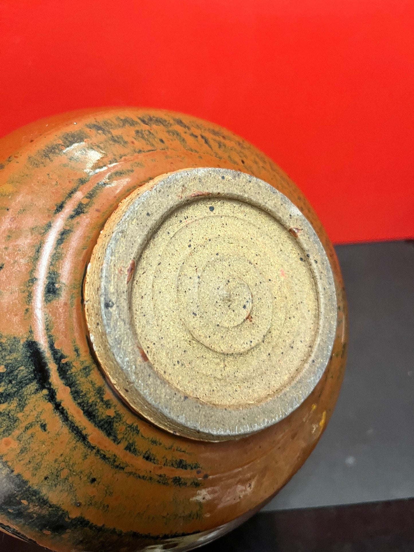 Absolutely massive beautiful 10 x 5 Japanese Canadian authentic signed Wayne Ngan bowl as is