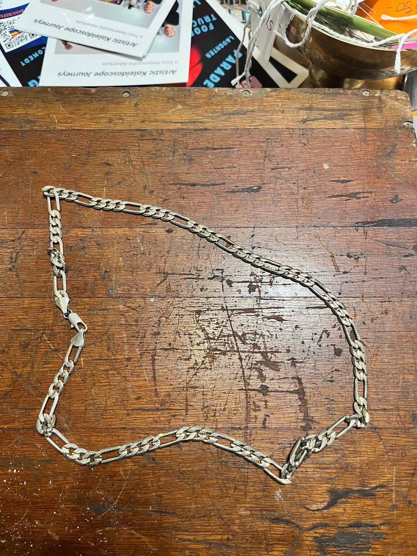 Gold chain approx 19 inches 32 grams untested came from estate