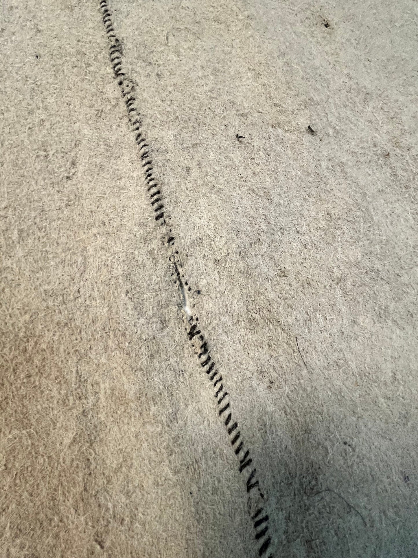 Museum quality 19 century 6 x 4 feet authentic Himalayan mountain Sherpa blanket  couple holes but good condition considering age  wow