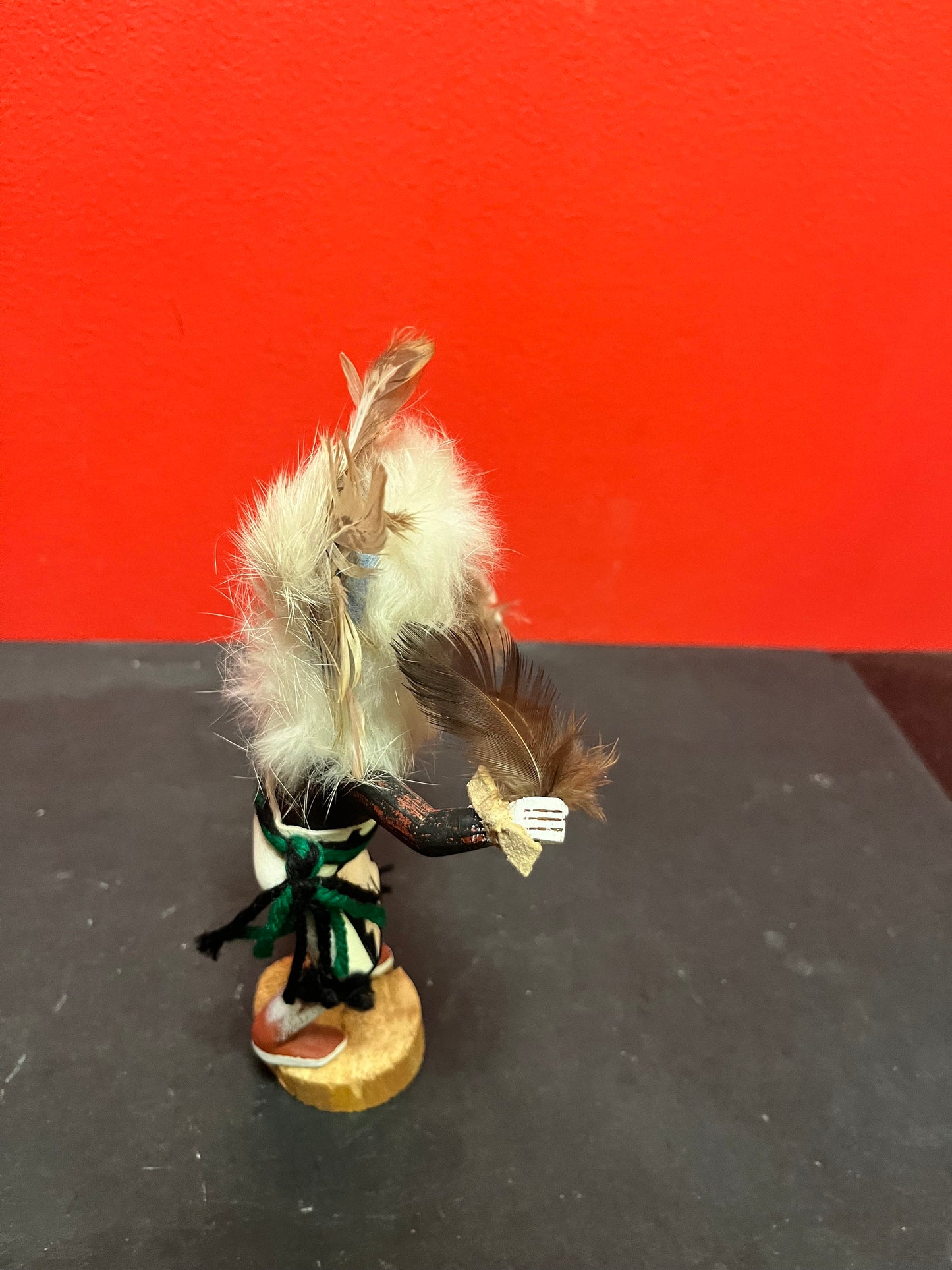 Lovely Unusual signed 8 inch tall Hopi kachina doll  great value