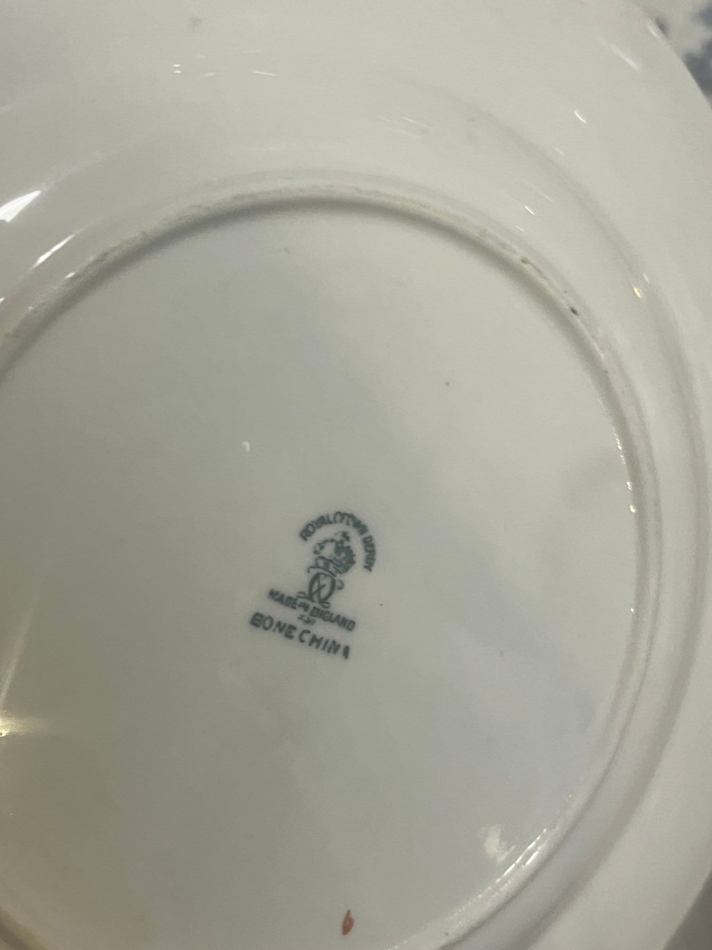 8 English royal crown derby mikado 8 inch plates — all mint condition — sold as a lot — extremely good value