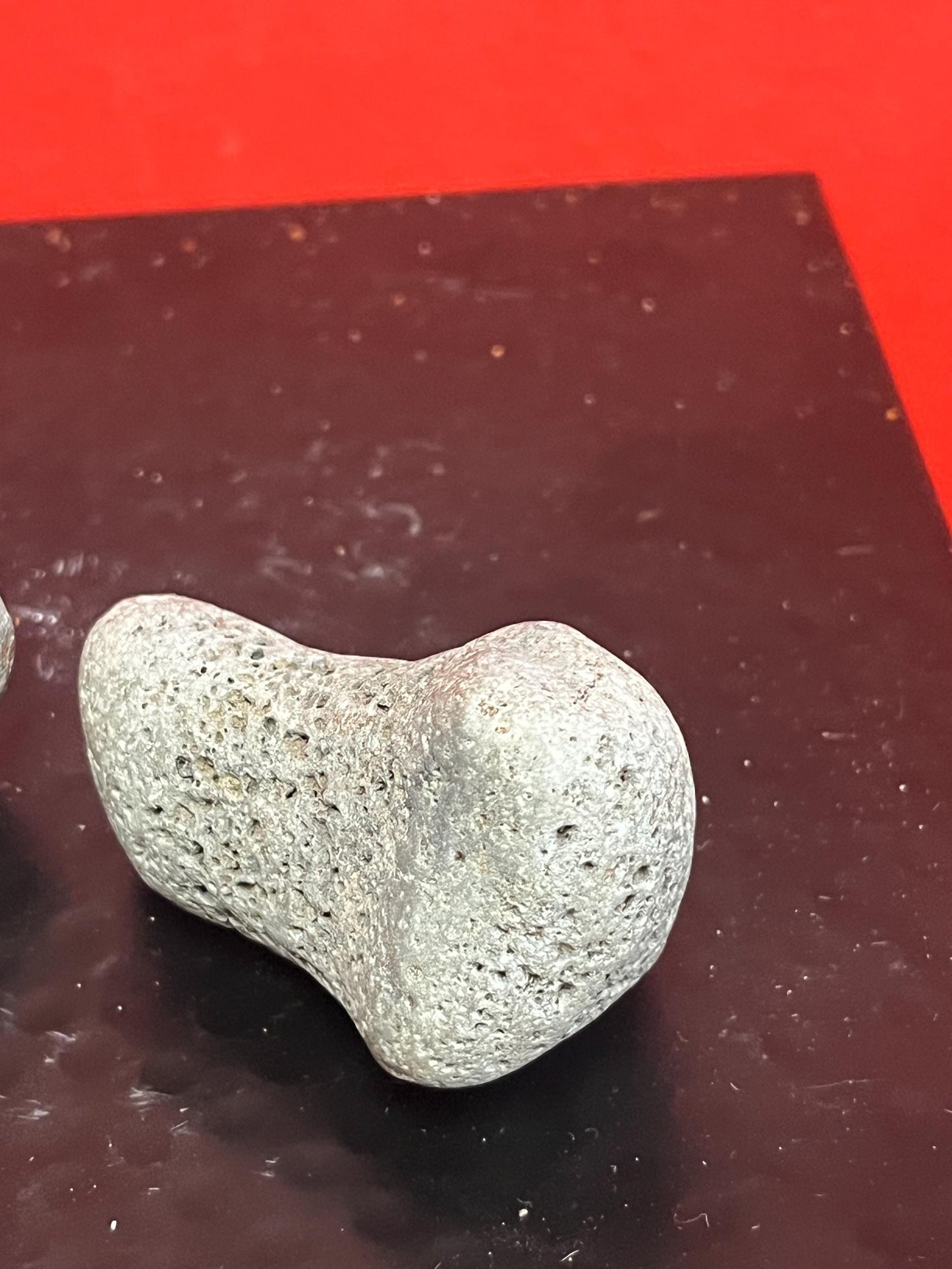 Two wonderful authentic indigenous first nations stone tools from museum quality collection 2.5 and 3 inches long - rare