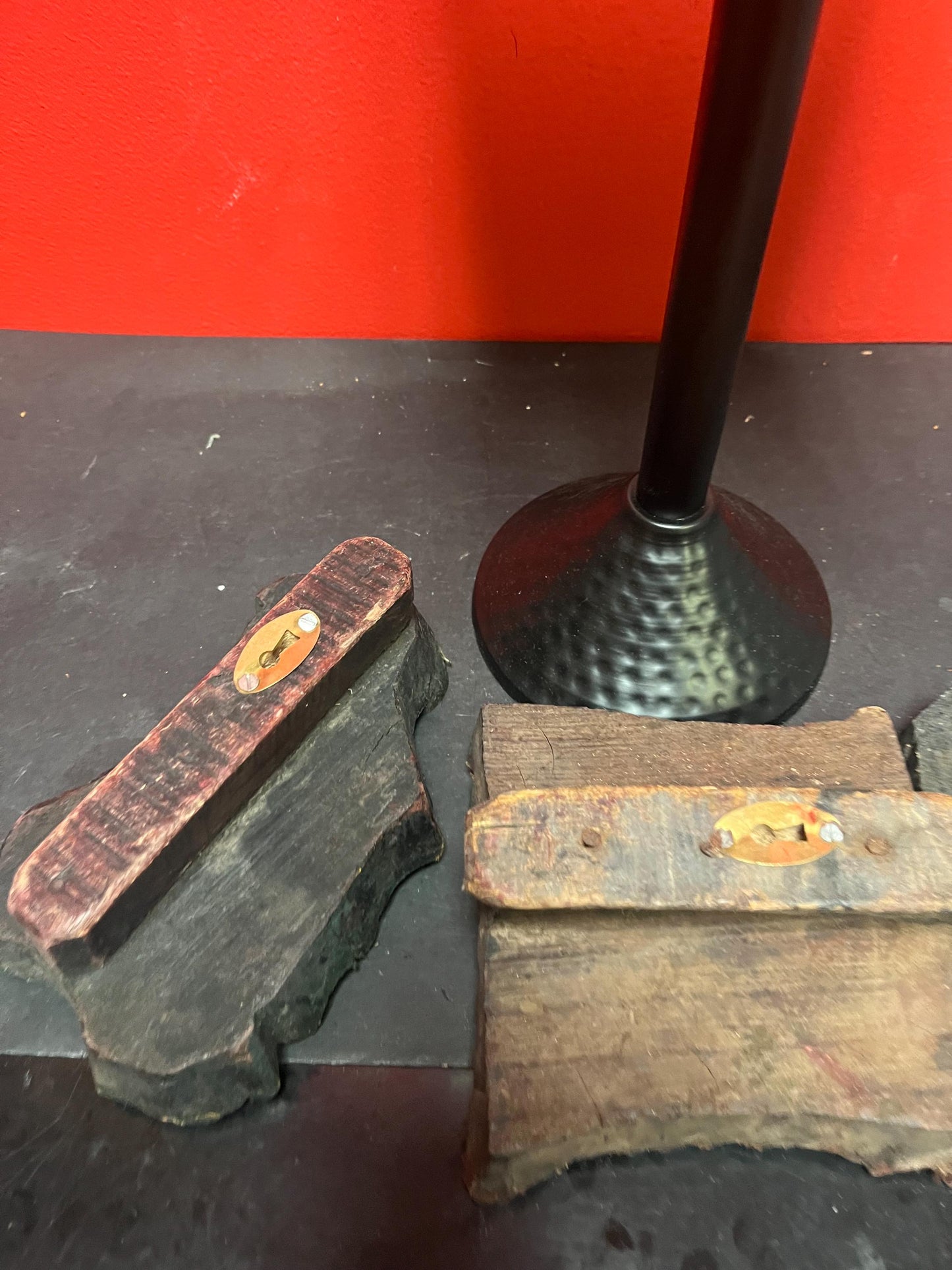 Three lovely boutique batik stamps approximately 6 inches long each great for art projects and decor price for all three