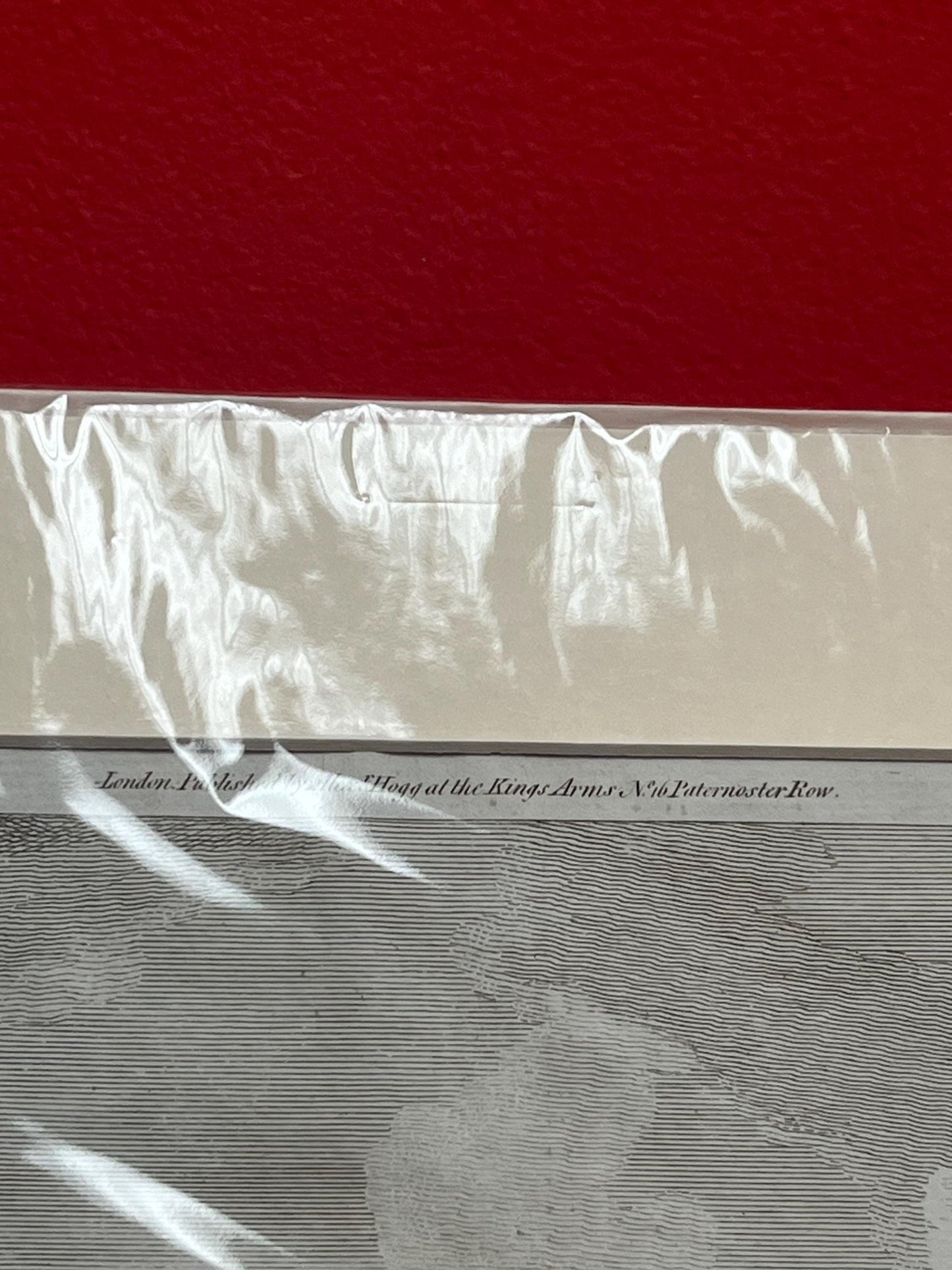 Very rare 17 x 12“ captain Cook journal print authentic and matted ready for frame great gift