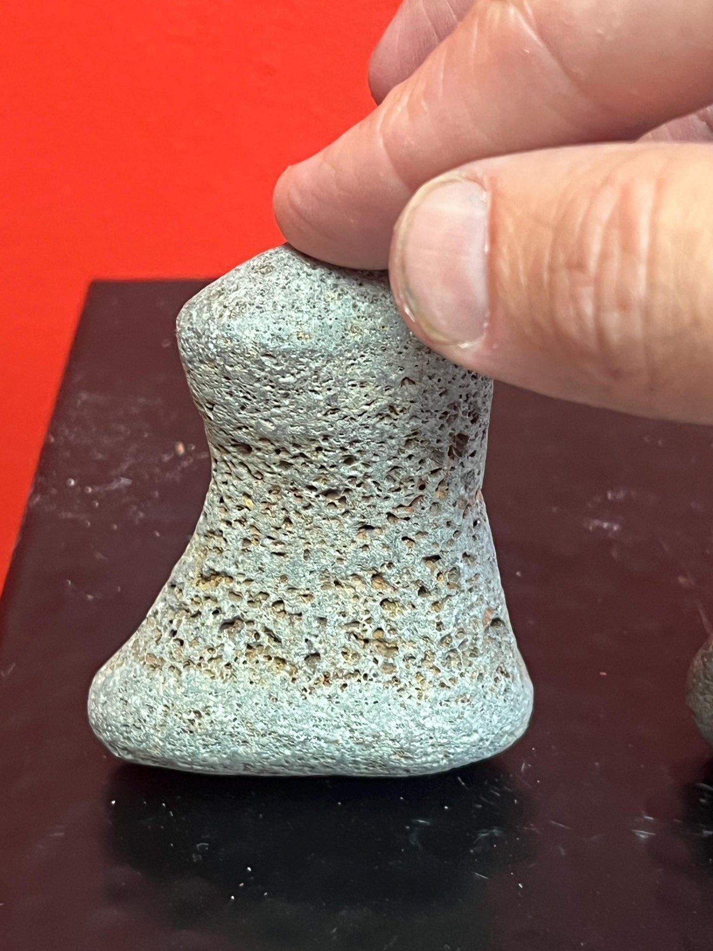 Two wonderful authentic indigenous first nations stone tools from museum quality collection 2.5 and 3 inches long - rare