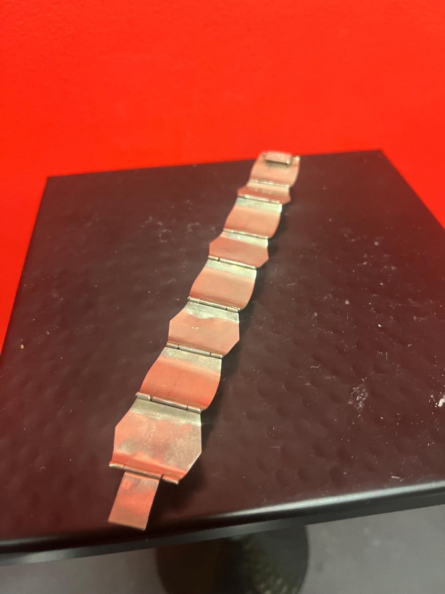 Beautiful signed sterling bracelet with stones very pretty and nice quality and great value