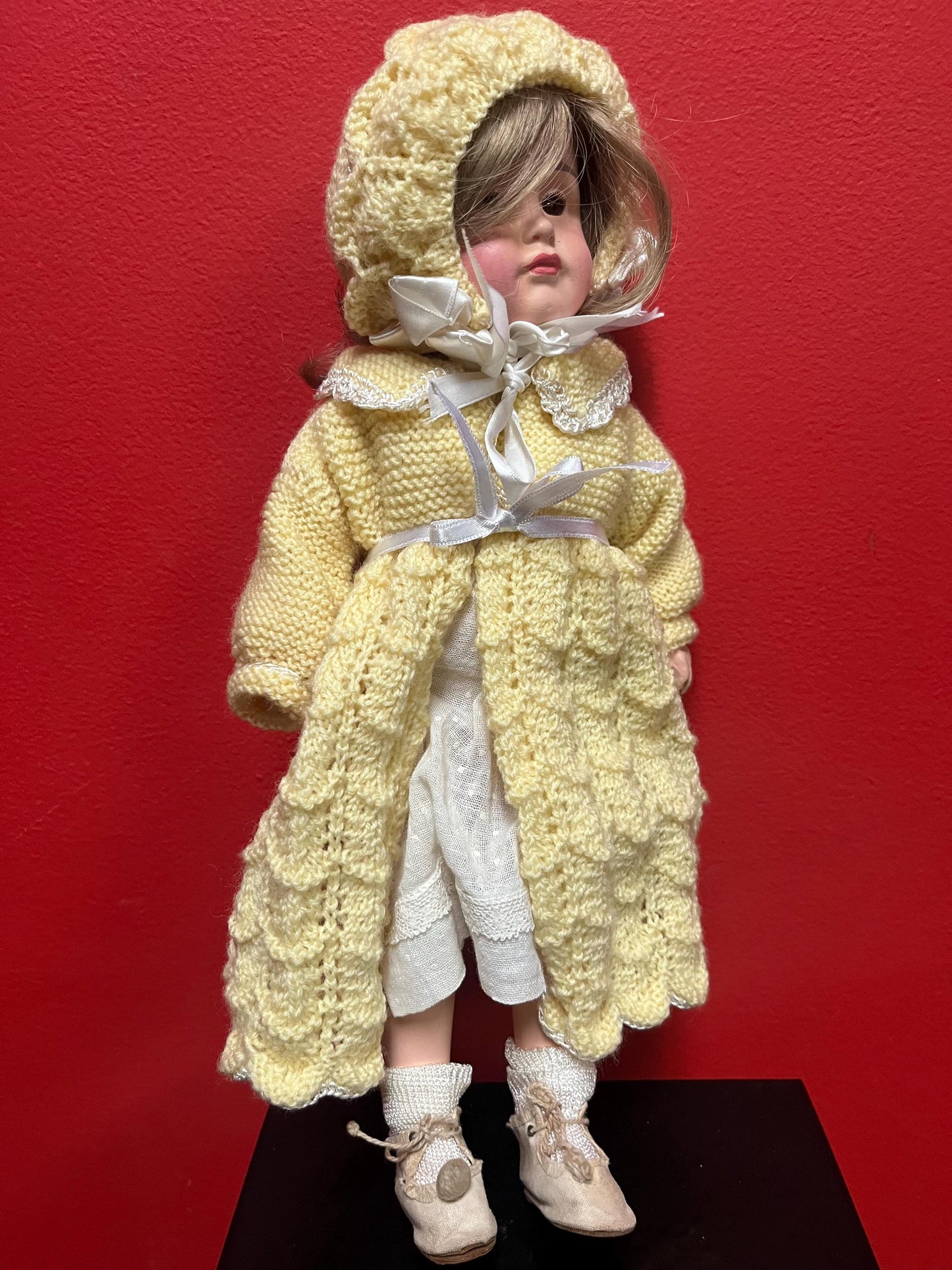 RARE Kammer & Reinhardt antique c1909 bisque KE 114 character doll restored - wow