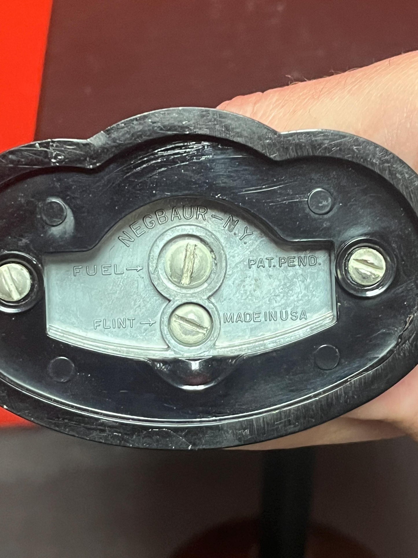 Beautiful antique  NEGBAUR New York chrome lighter in the shape of  mediaeval  knight   seems to be working - perfect condition - 4  high