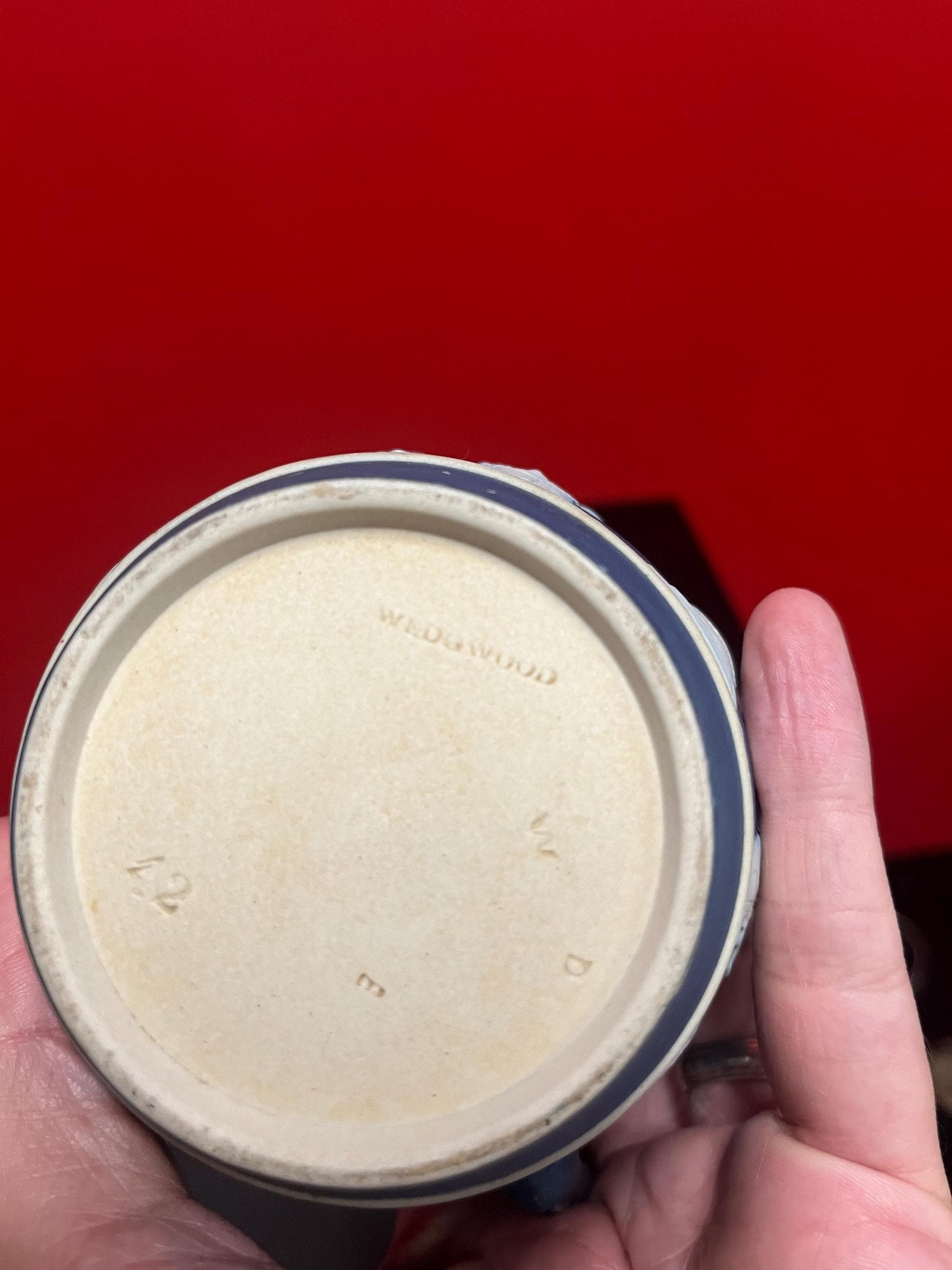 Lovely English and 4 1/2 inch tall Wedgewood jug - good condition great value