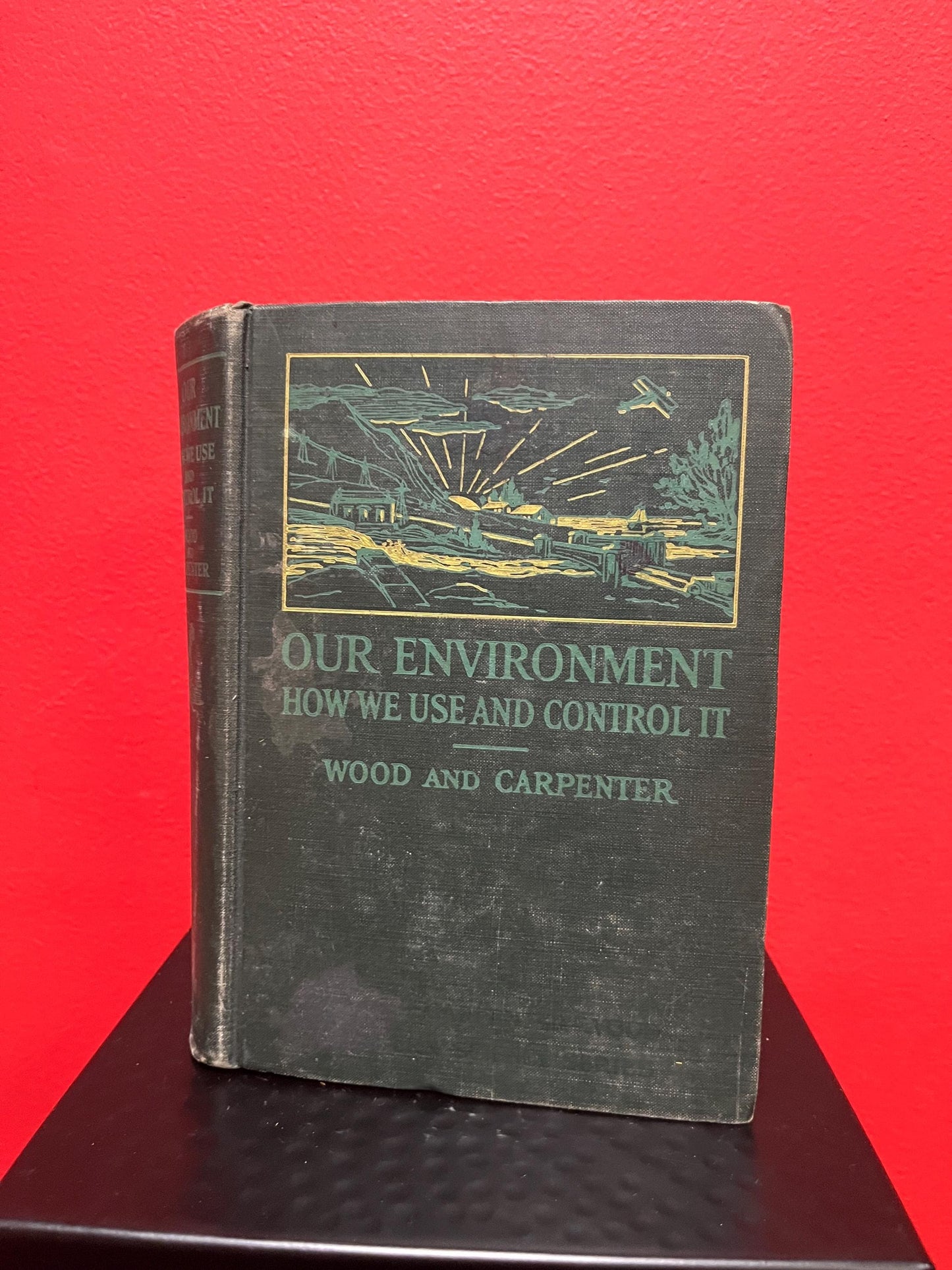 Amazing 1927 American - environment and how we use and control it book  approx 700 pages  good antique condition great gift