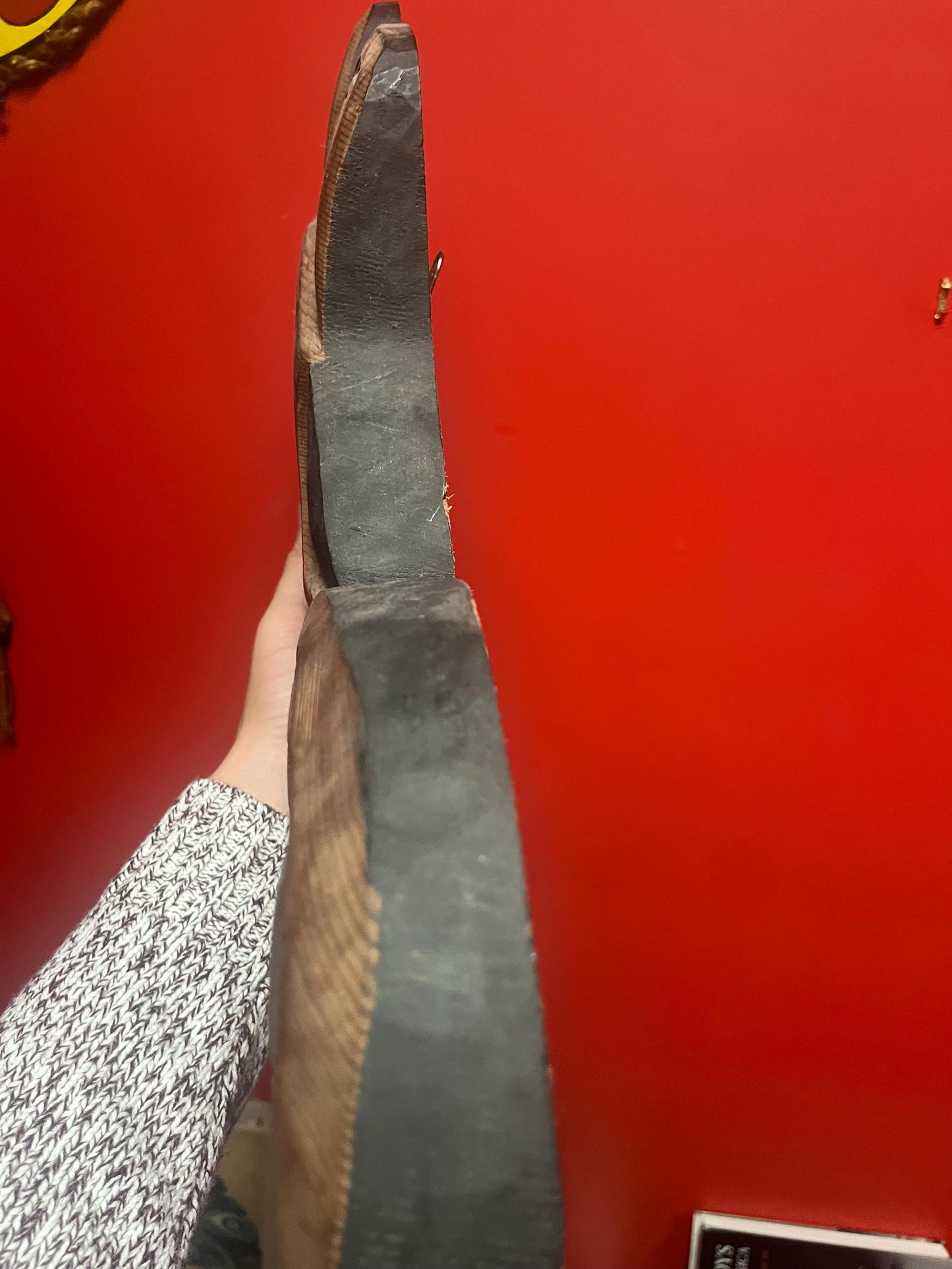 Pretty amazing huge 24 x 15 by 2 inch thick signed killer whale indigenous first nations Pacific Northwest Coast beauty heavy fabulous