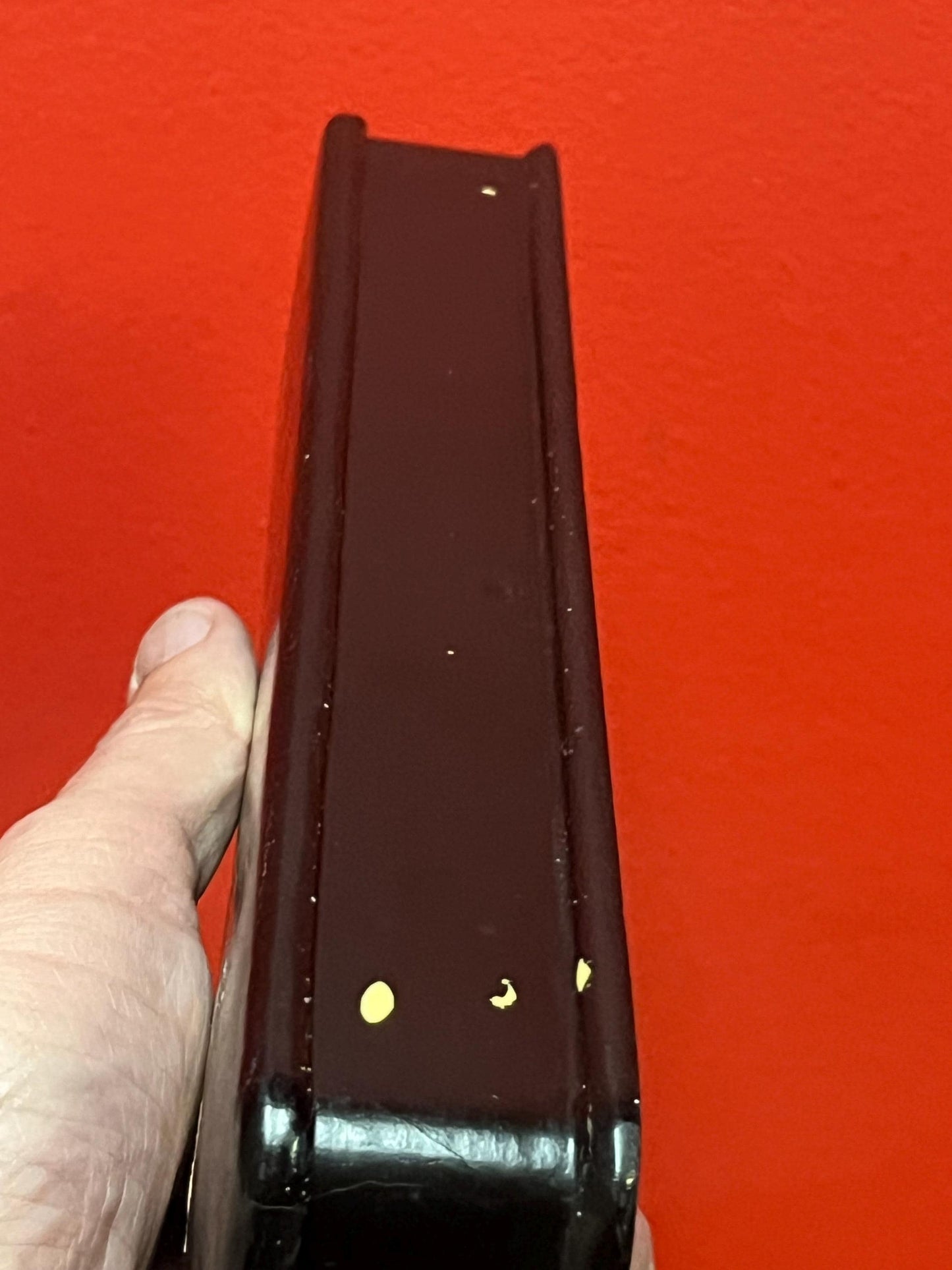 Beautiful Japanese lacquer box - 12 x 4 x 2 high amazing patina - wow - great gift and Super value