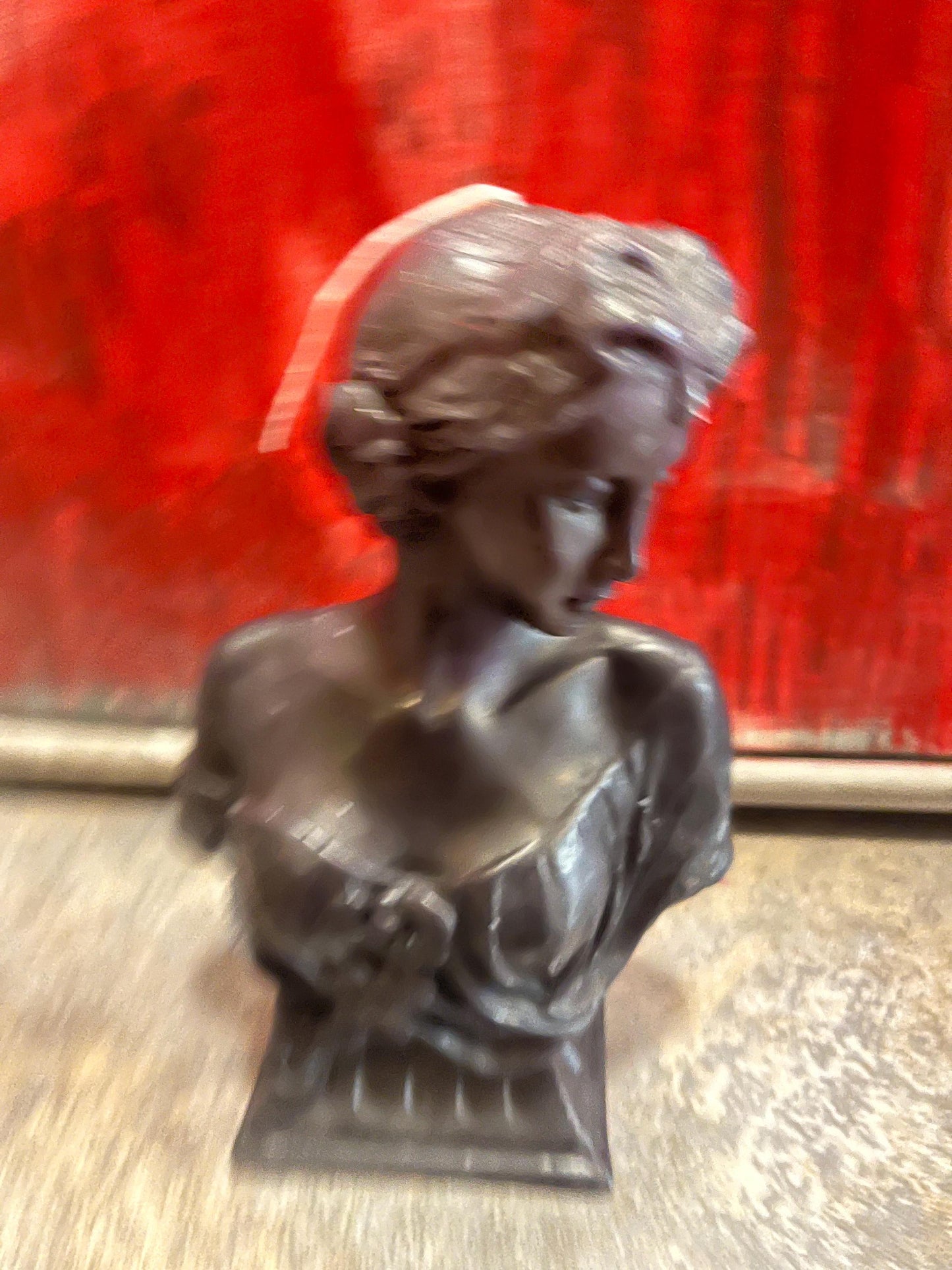 Amazing 8 inch tall candle in the form of a beautiful lady wow perfect gift mint condition.