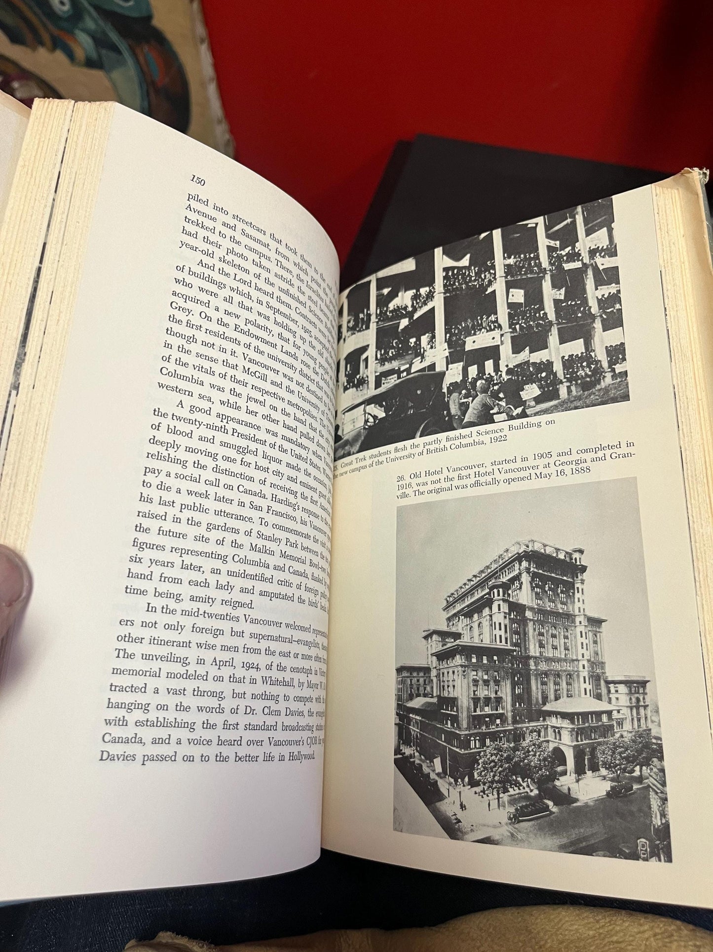 Cool 1970 Vancouver book 259 pages - Used condition but very interesting and great gift memories of Canada