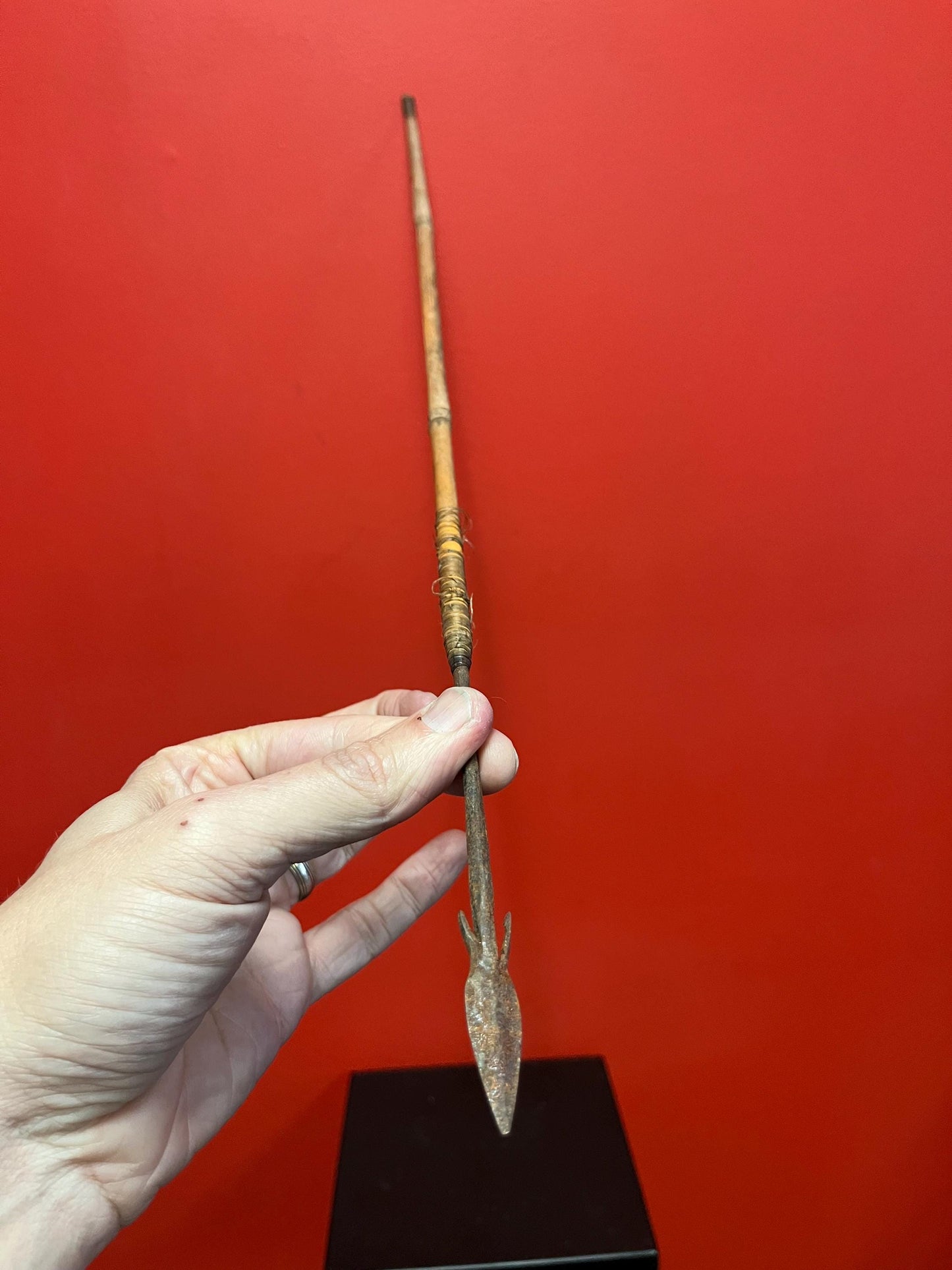 Lovely antique 25 inch indigenous spear