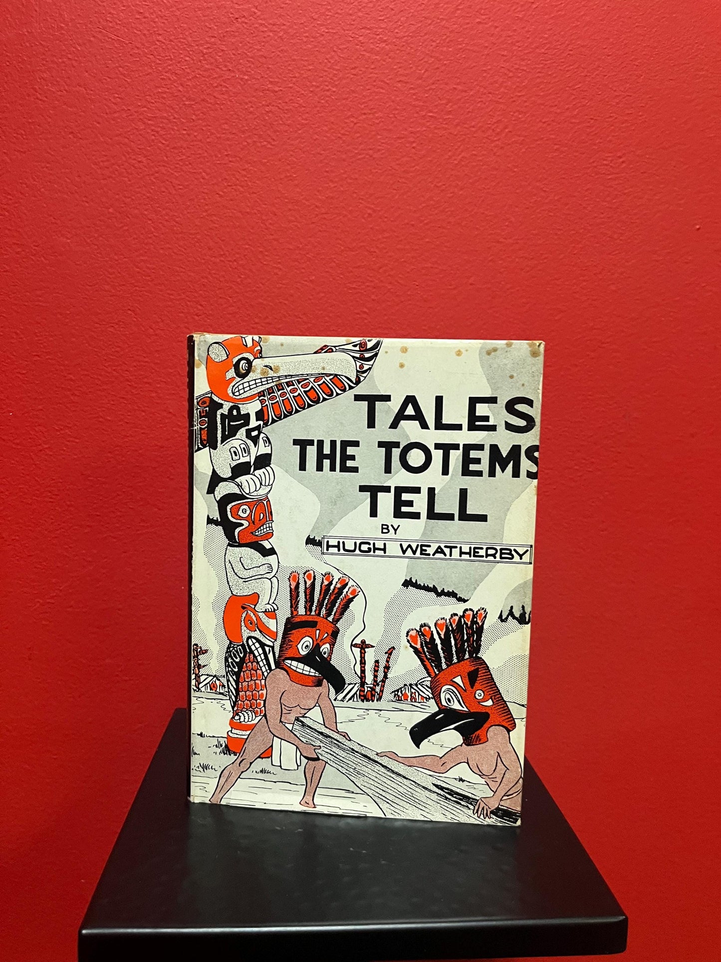 1944 indigenous totem book used condition - 96 pages unique gift