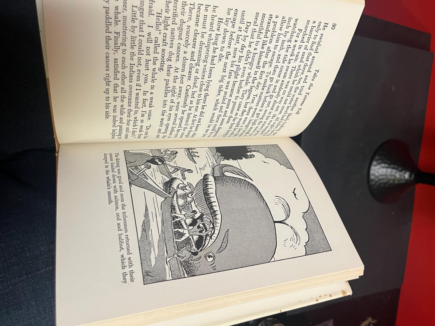 1944 indigenous totem book used condition - 96 pages unique gift