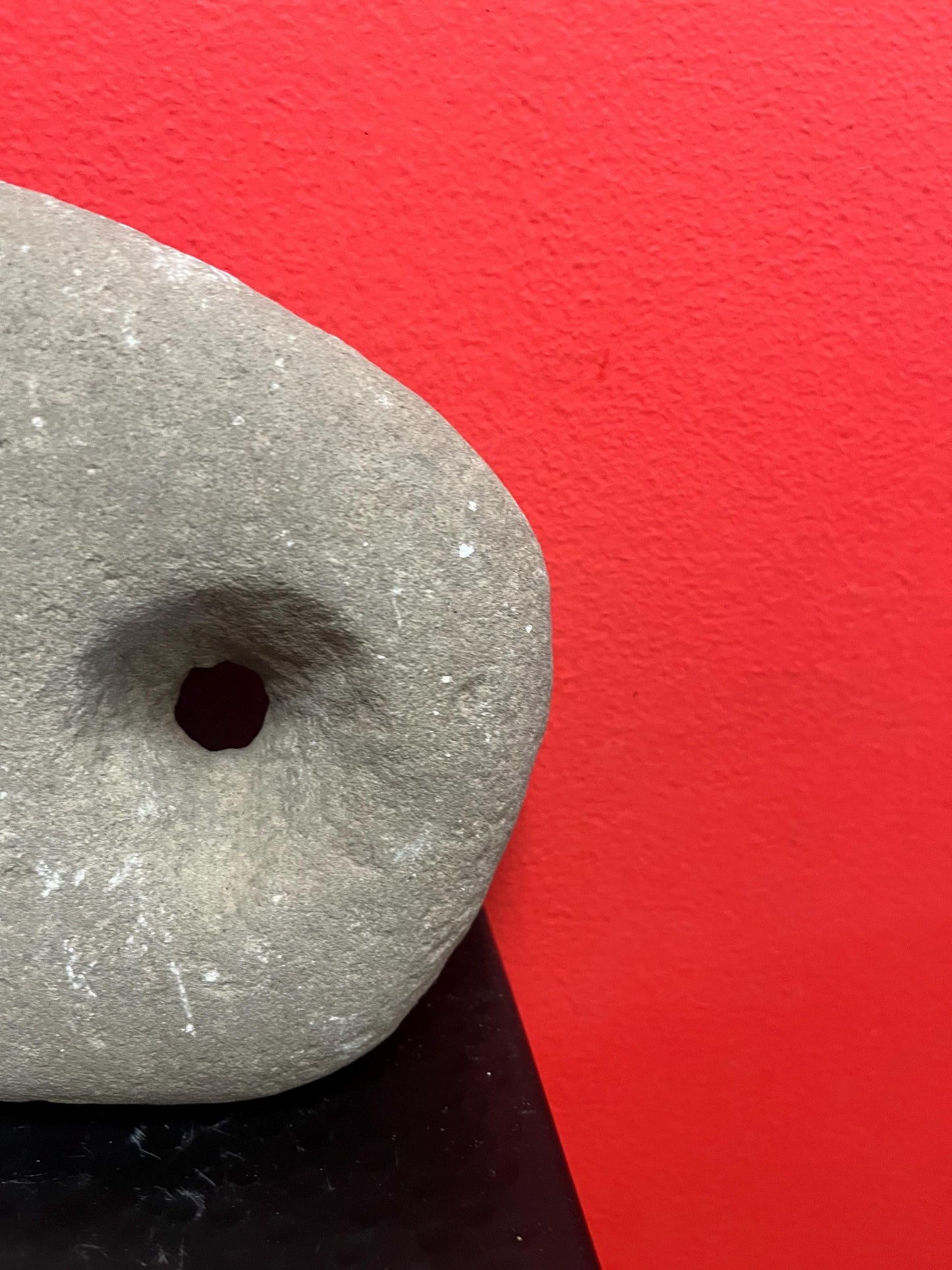 Stunning antique indigenous first nations Haida stone tool plummet amazing patina and history from important collection